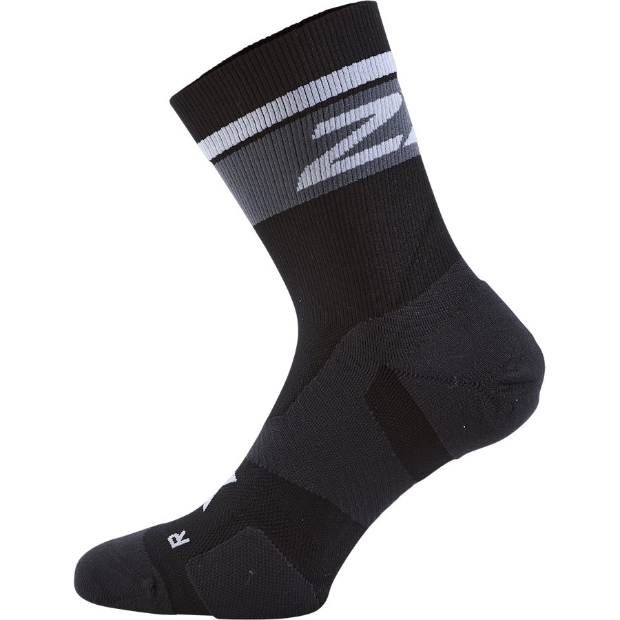 Vectr Cushion Crew Socks Black/white