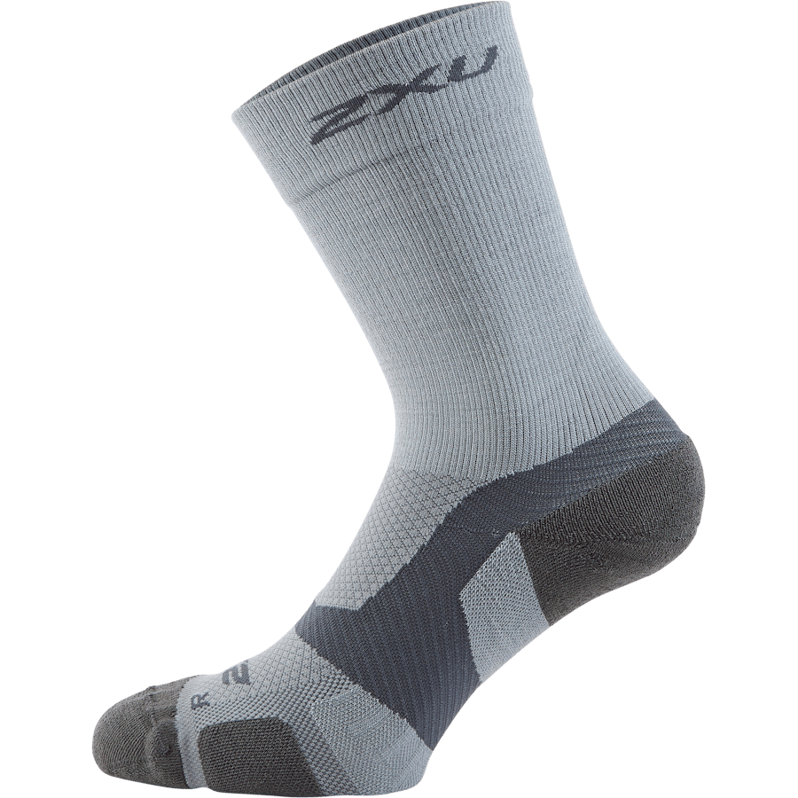 Vectr Merino L.cush Crew Sock Grey/grey