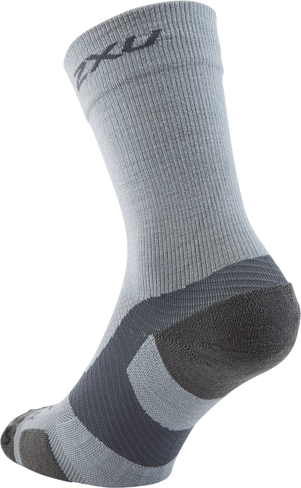 Vectr Merino L.cush Crew Sock Grey/grey - Bild 2