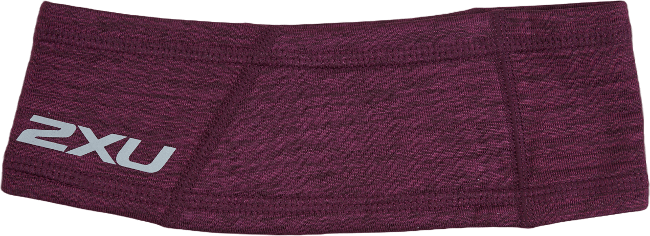 Ignition Headband Beet/silver Reflective, Unisex, Apparels, hats & caps, Running, Purple, ONESIZE