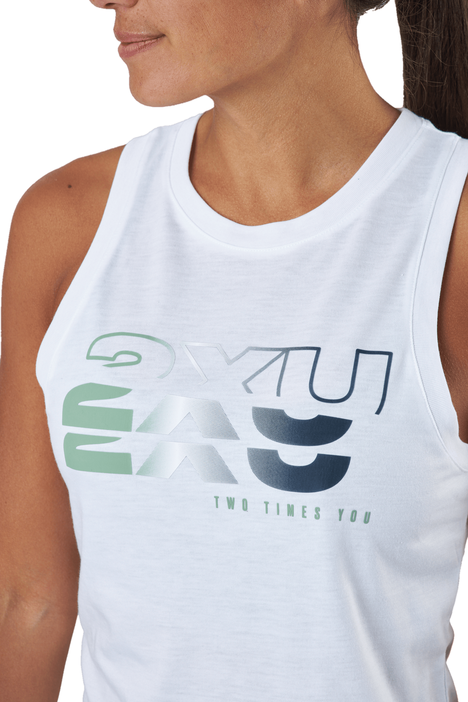 Form Tank White/willow Green - Bild 4