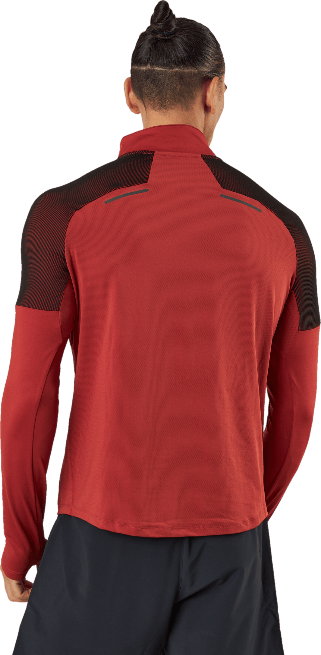 Light Speed 1/2 Zip Chilli Oil/black Reflective - Bild 3