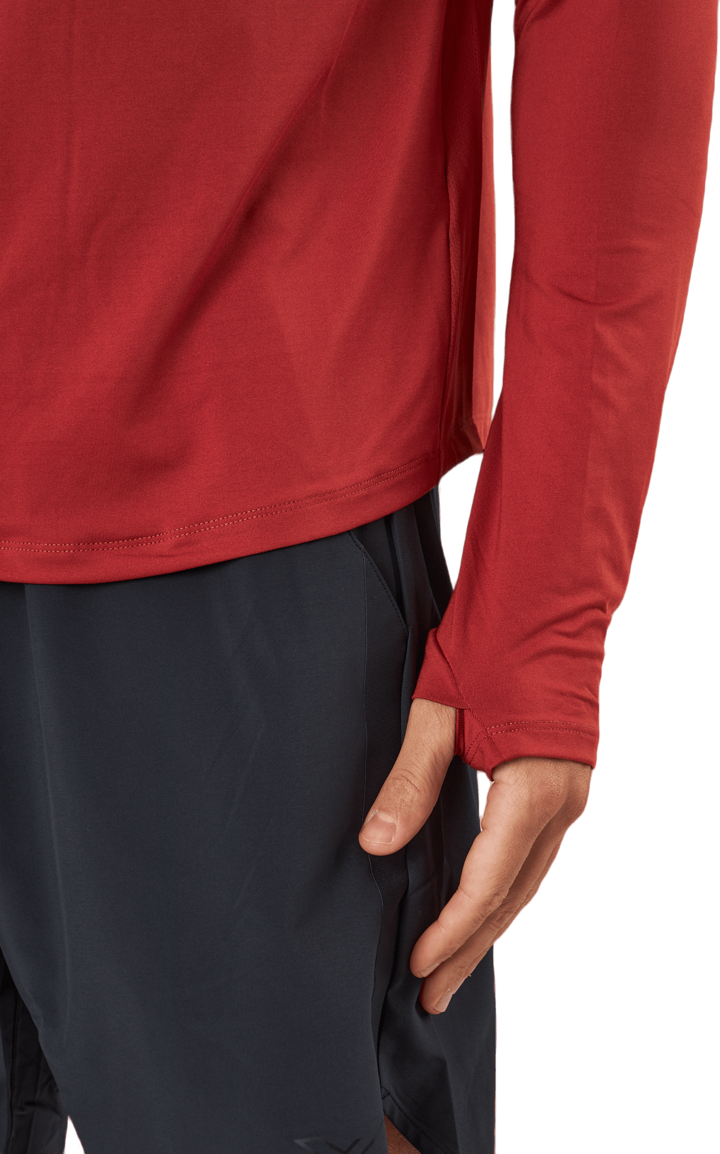 Light Speed 1/2 Zip Chilli Oil/black Reflective - Bild 5