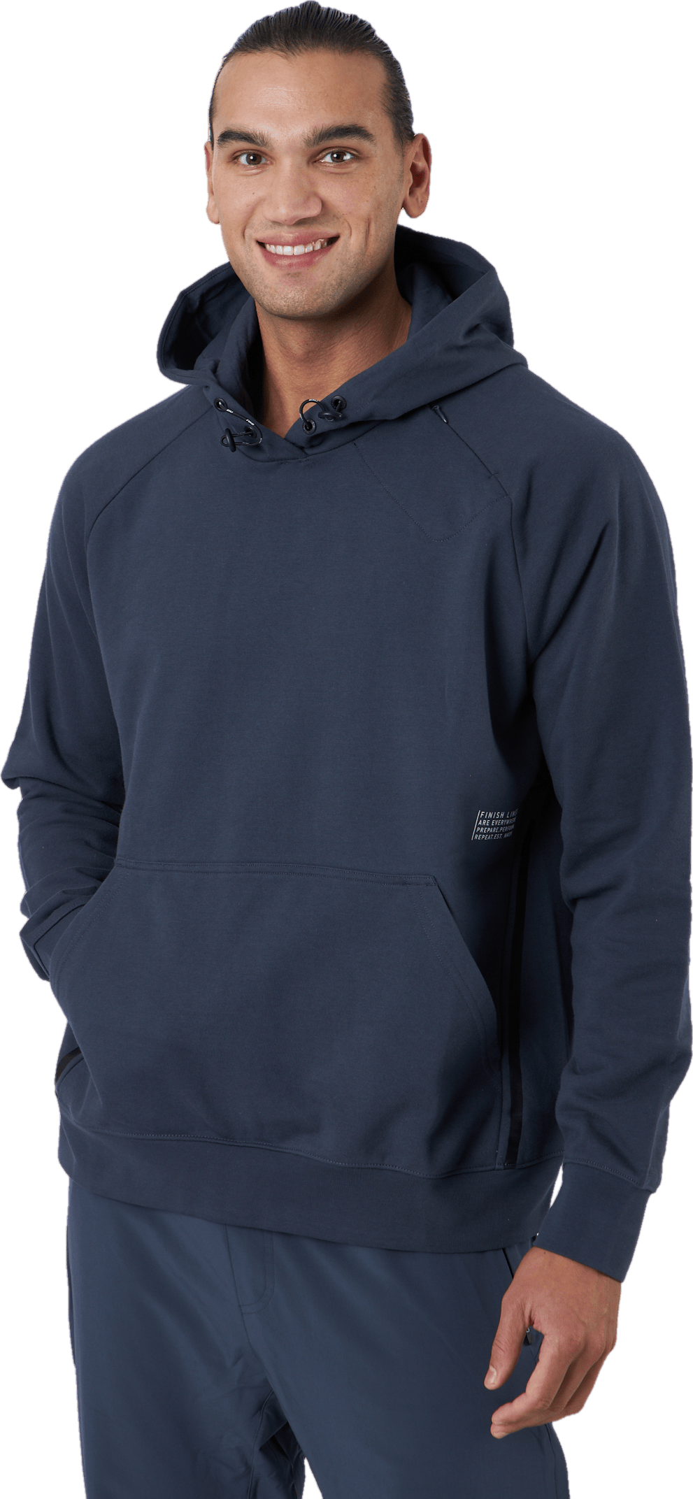 Motion Hoodie India Ink/white