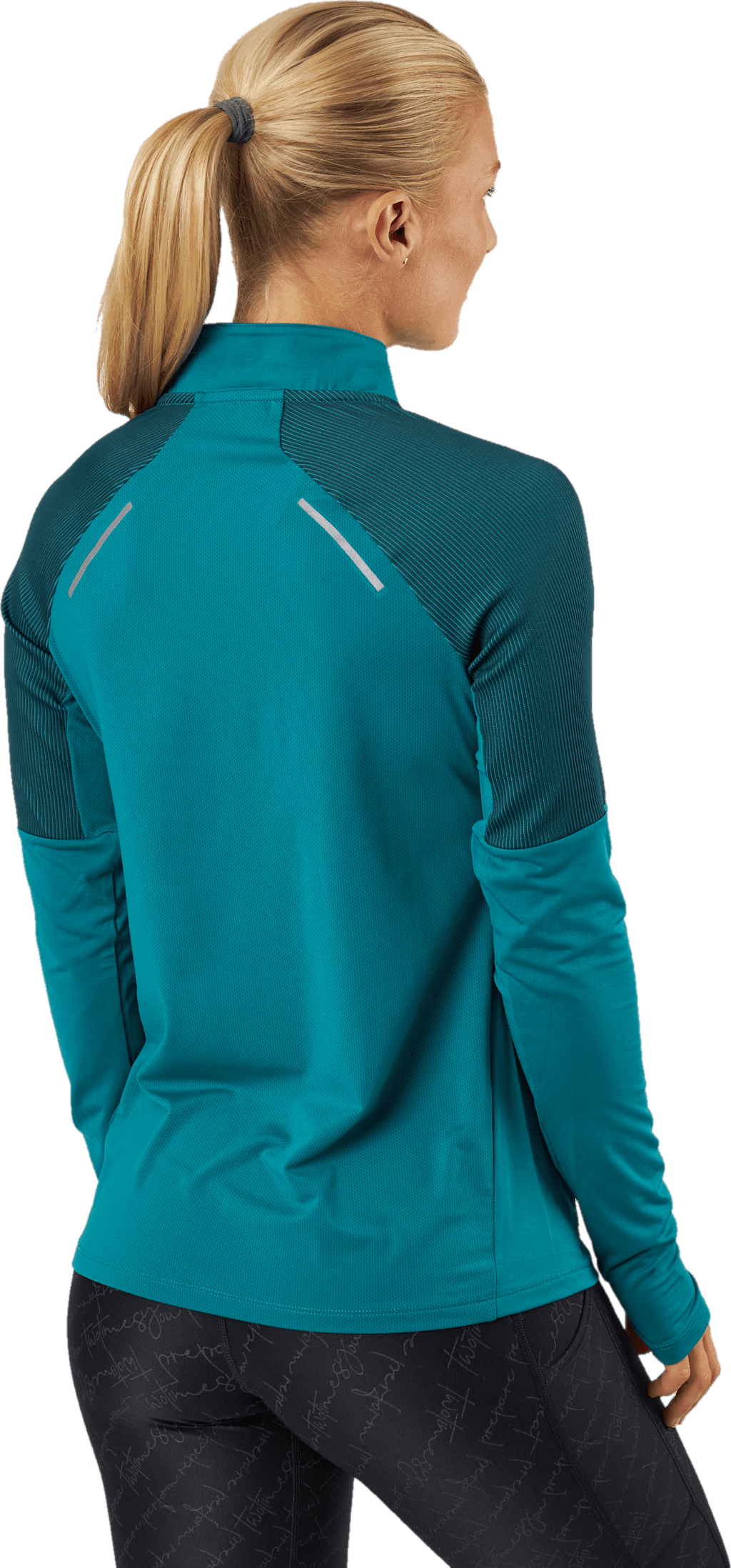 Light Speed 1/2 Zip Jade/silver Reflective - Bild 3