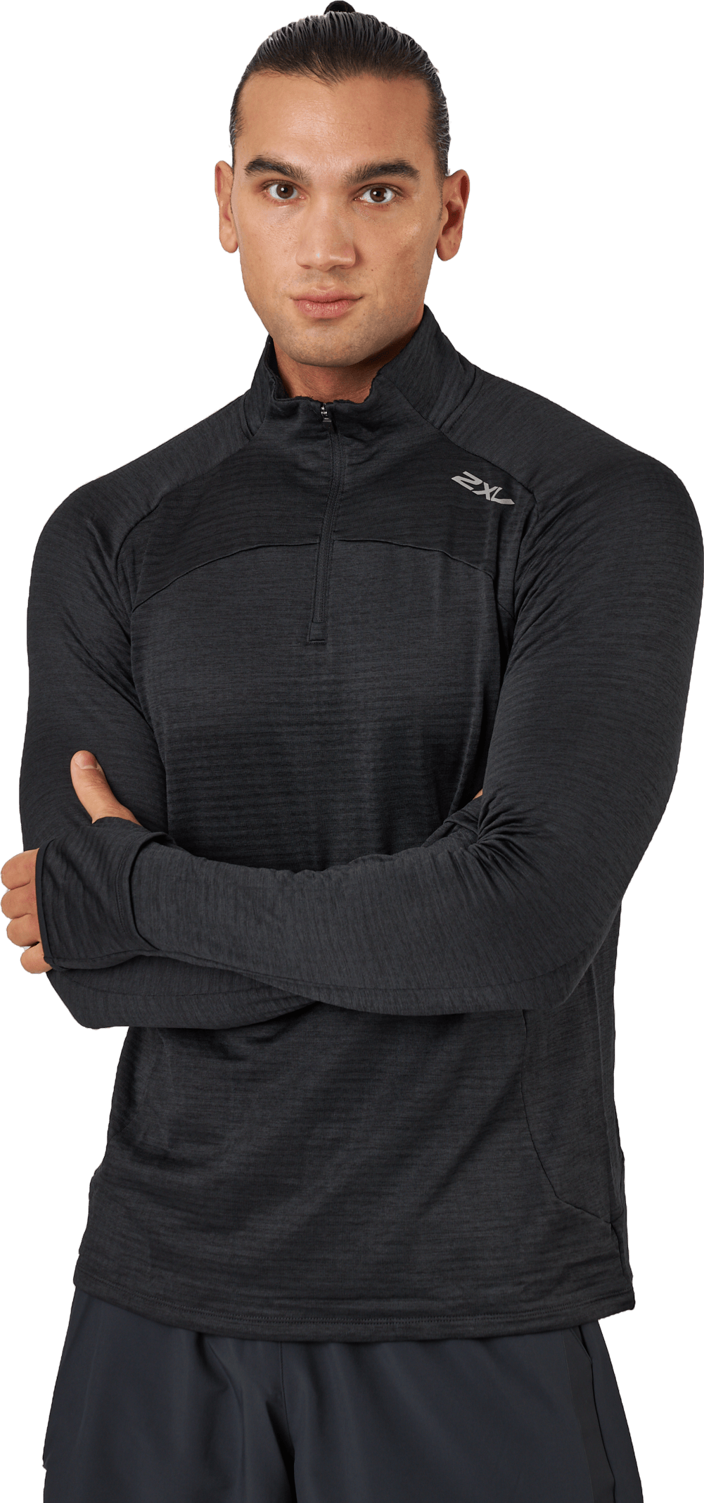 Ignition 1/4 Zip Black/silver Reflective - Bild 2