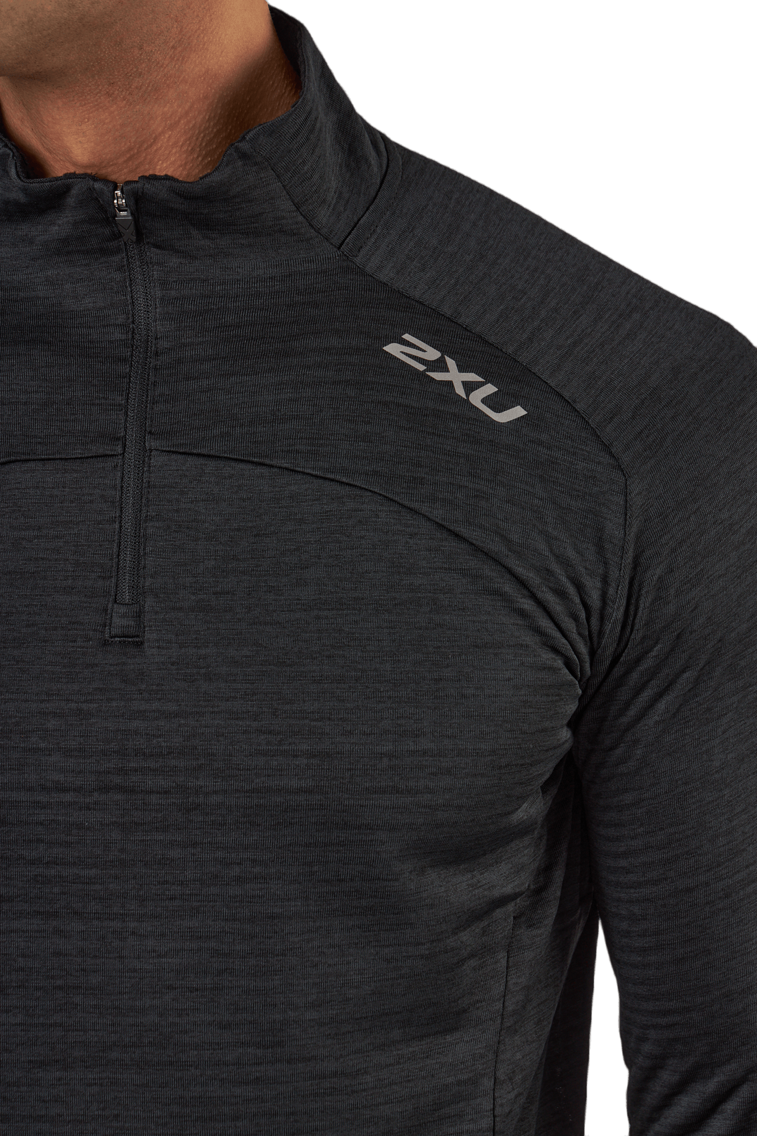 Ignition 1/4 Zip Black/silver Reflective - Bild 4