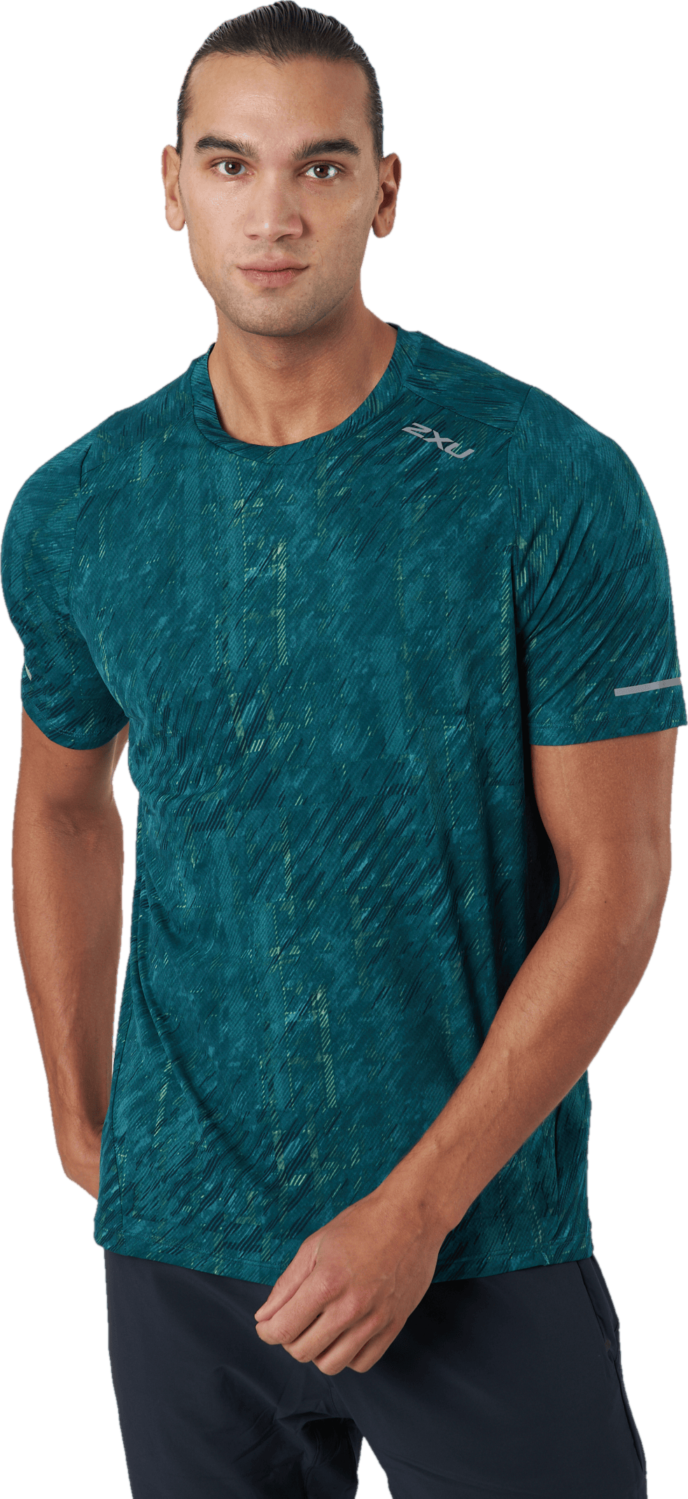 Light Speed Tee Glitch Check/silver Reflective - Bild 2