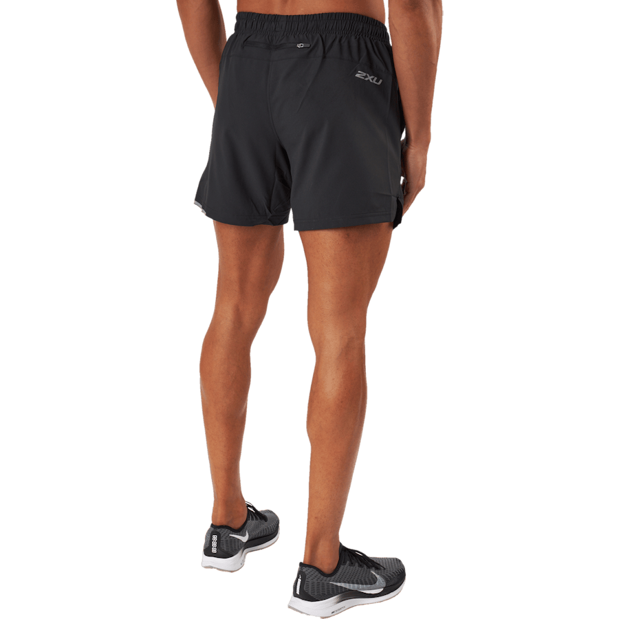 Aero 5 Inch Shorts Black/silver Reflective - Bild 3