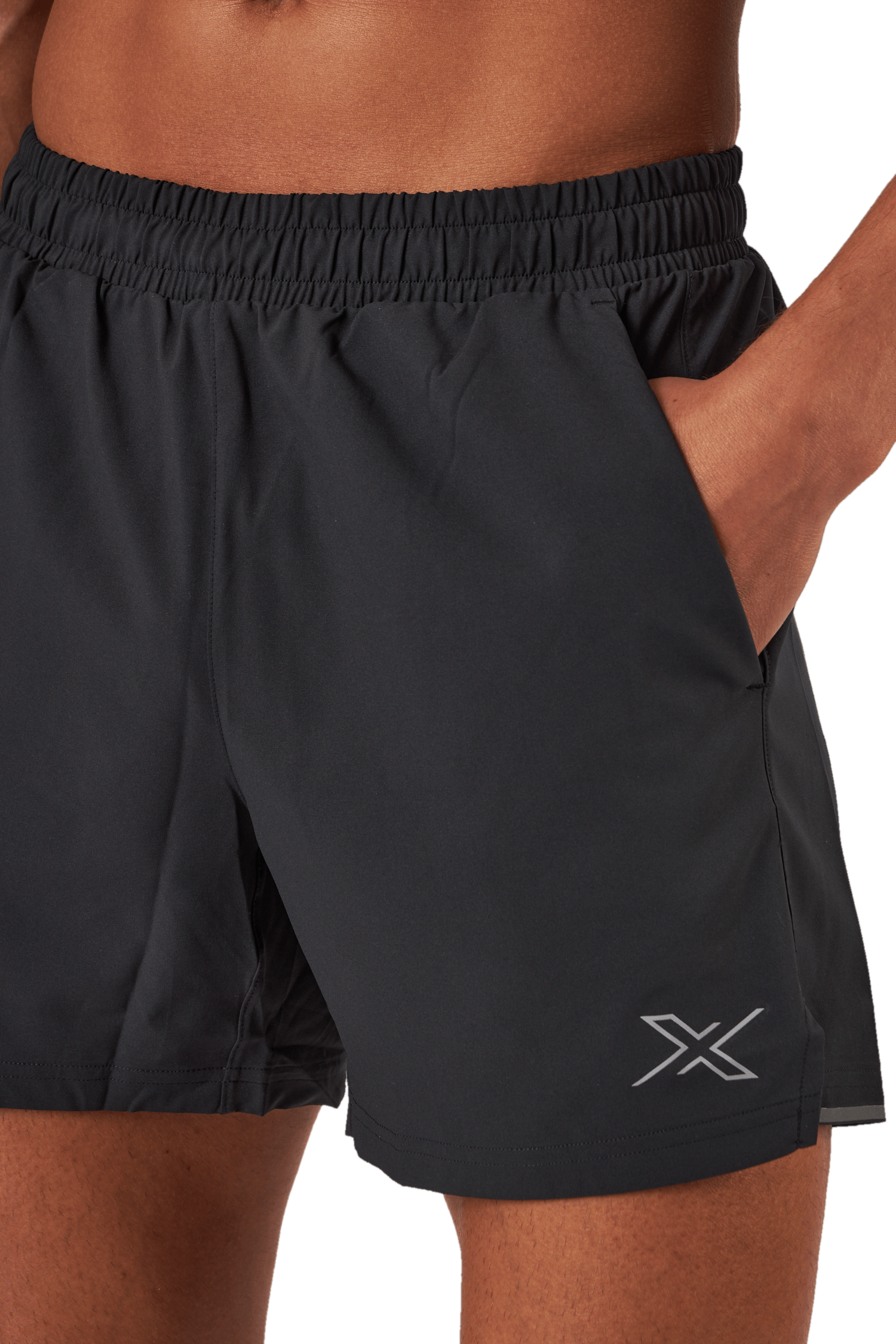 Aero 5 Inch Shorts Black/silver Reflective - Bild 5