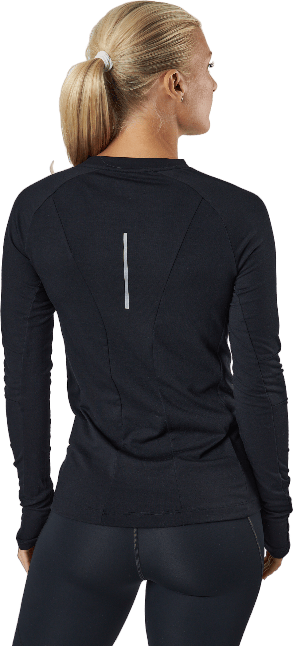 Ignition Base Layer L/s Black/silver Reflective - Bild 3