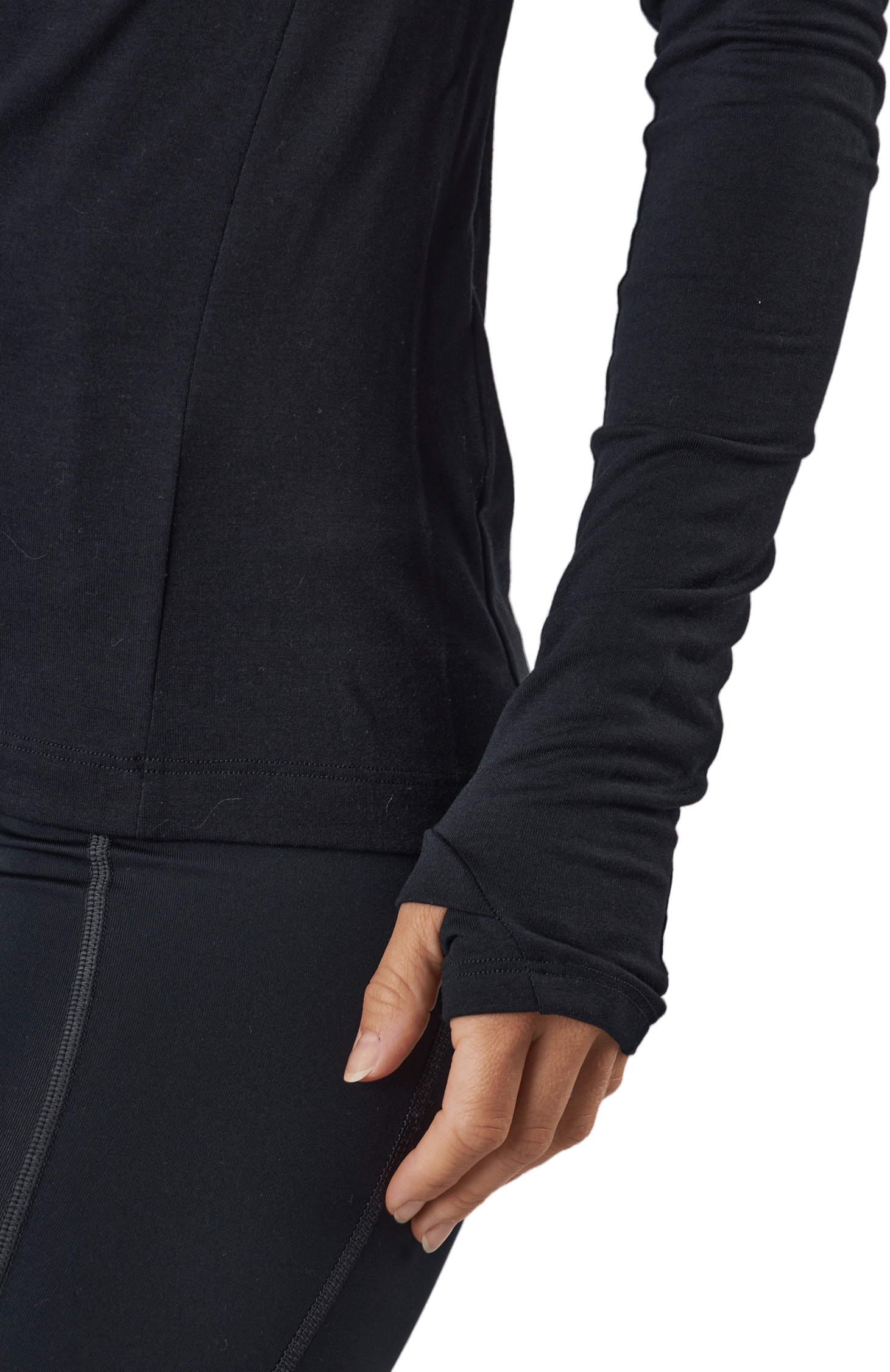 Ignition Base Layer L/s Black/silver Reflective - Bild 5