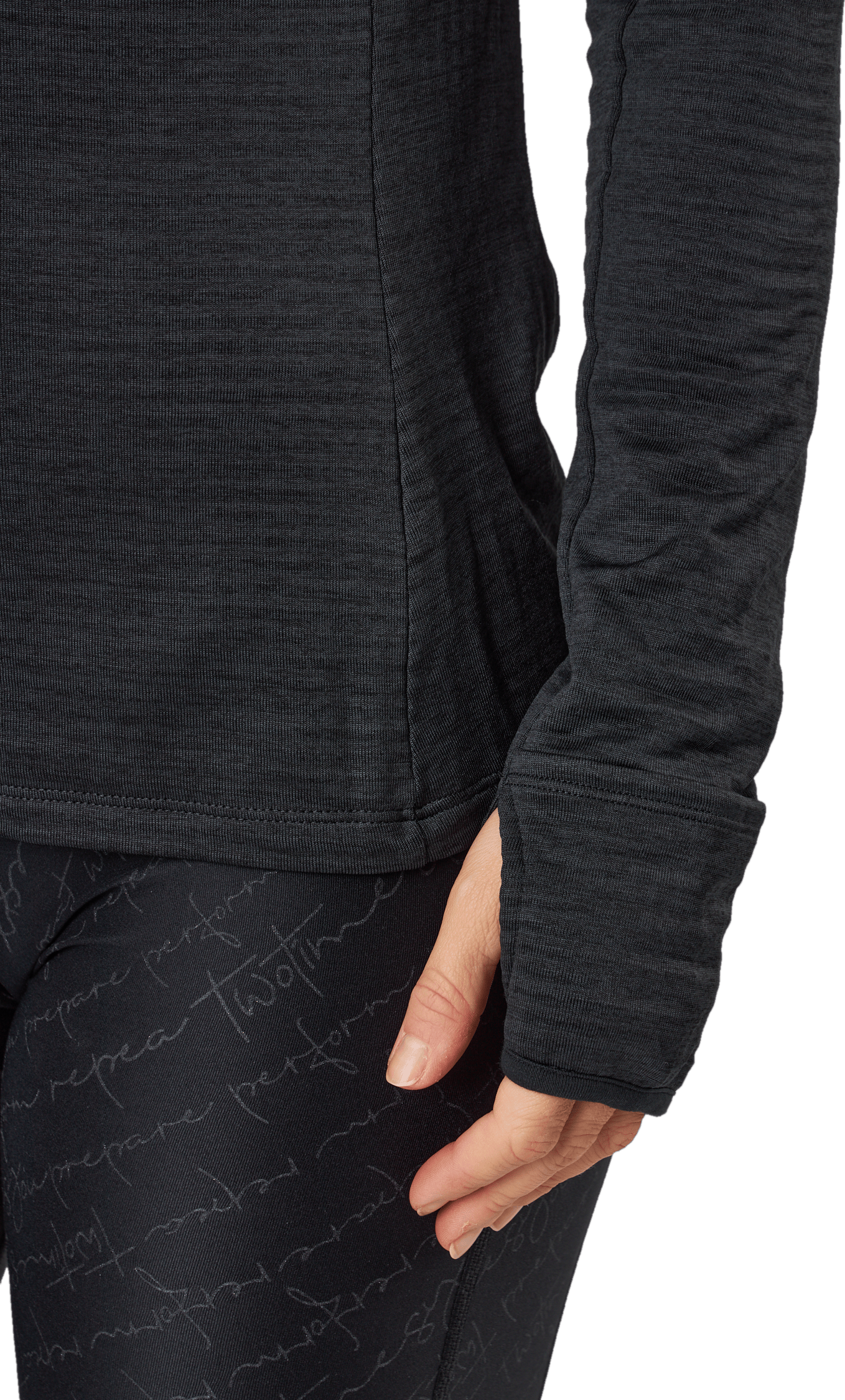 Ignition 1/4 Zip Black/ Black Reflective - Bild 4