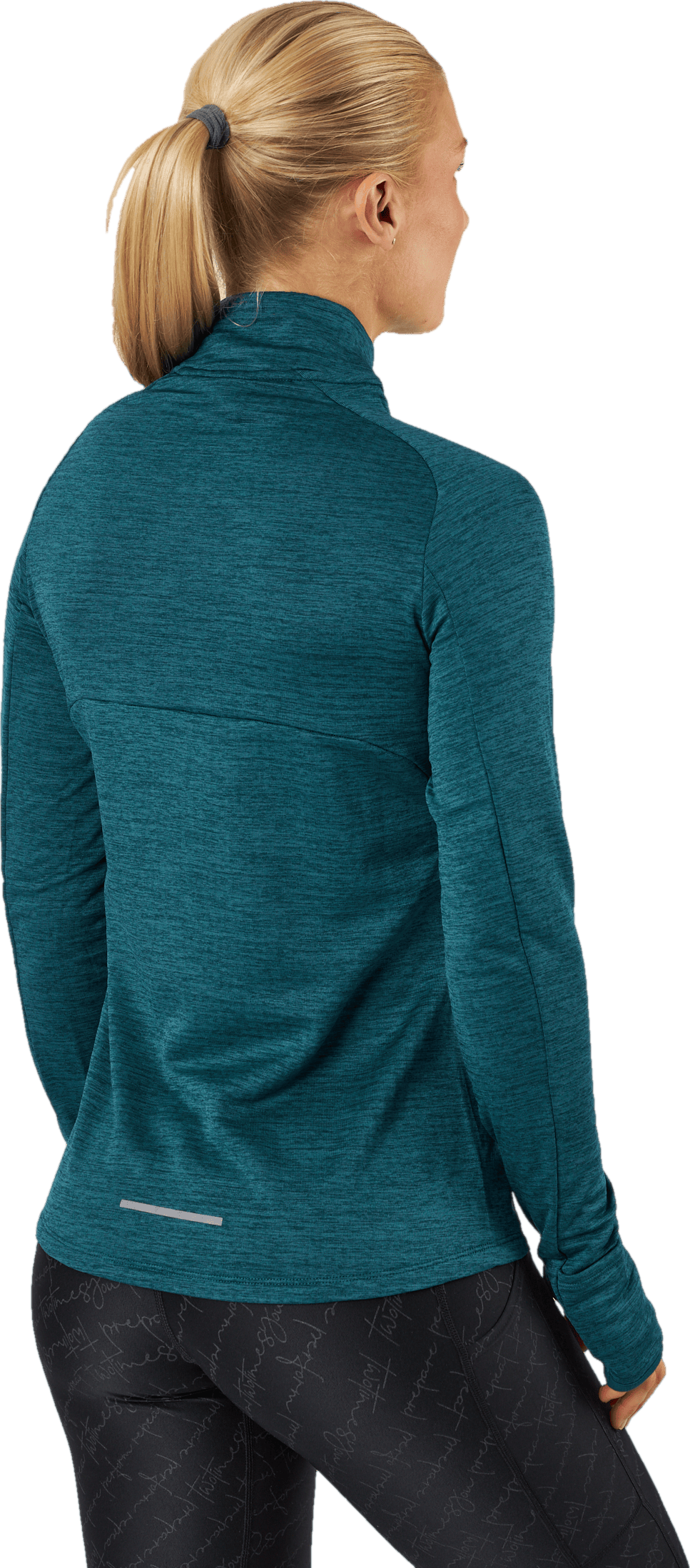 Ignition 1/4 Zip Deep Jade/silver Reflective - Bild 3