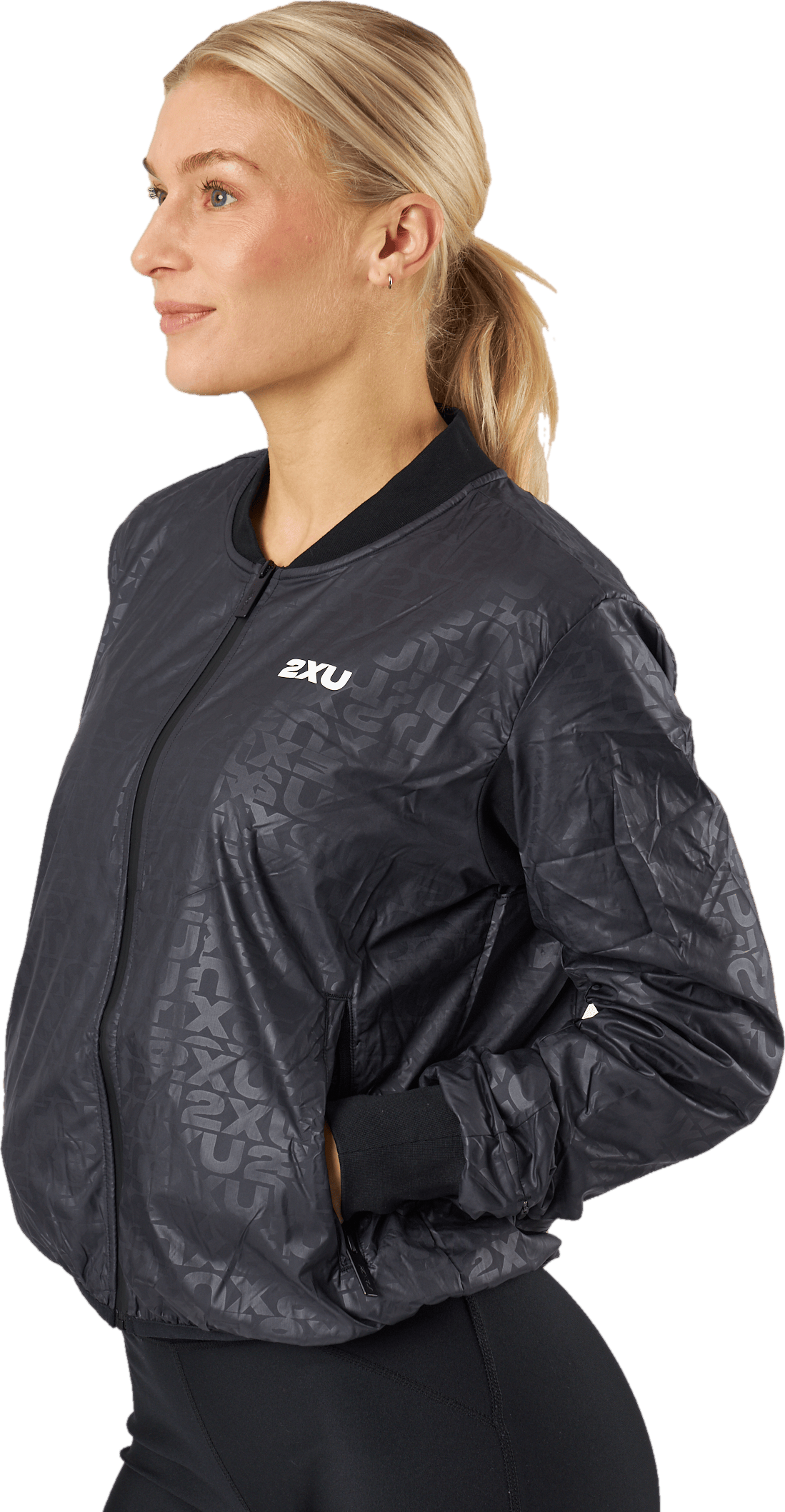 Motion Bomber Jacket Embossed Monogram/white - Bild 2