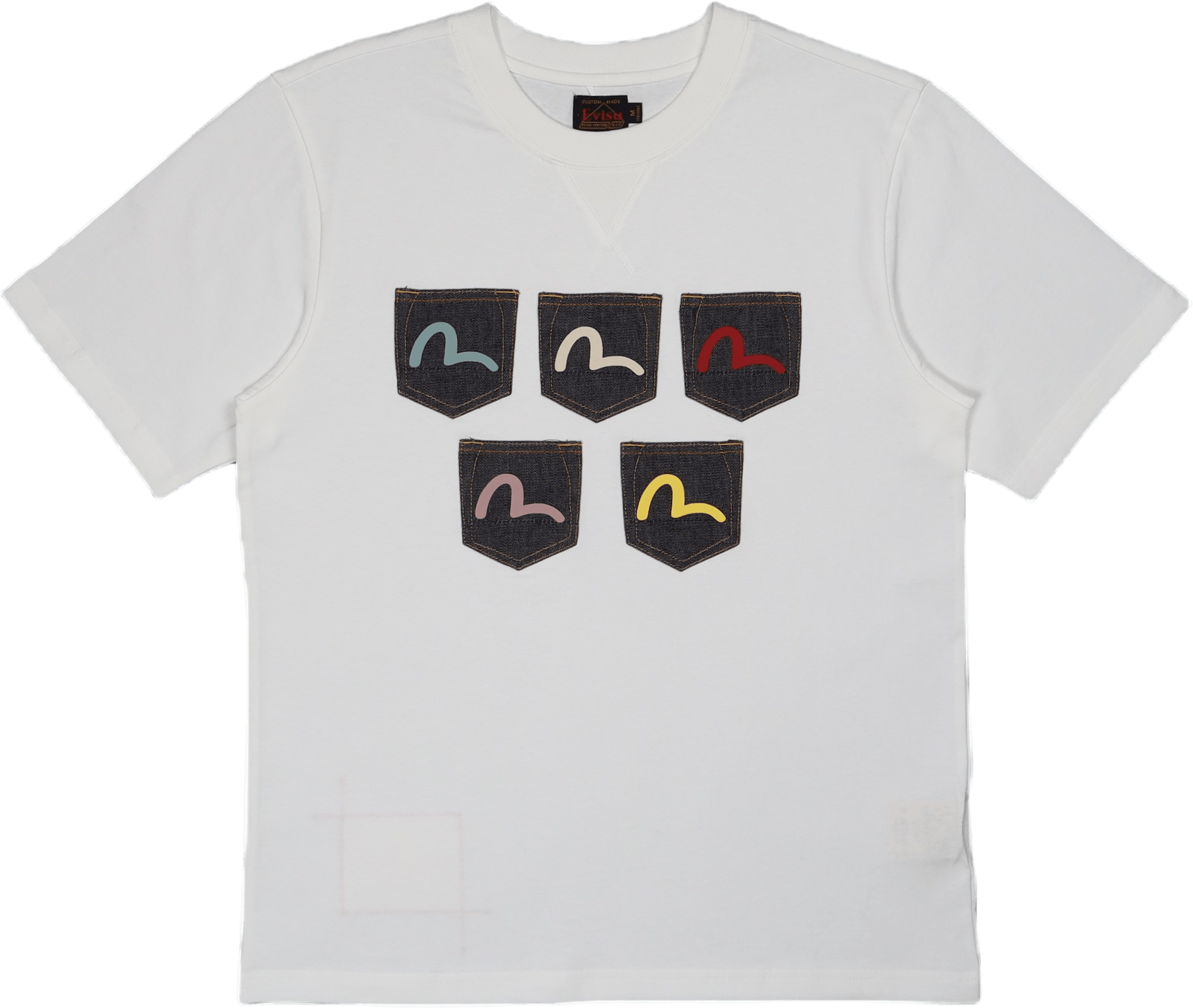 Ss Tee Off White, Male, Bekleidung, Tops, Weiß, M