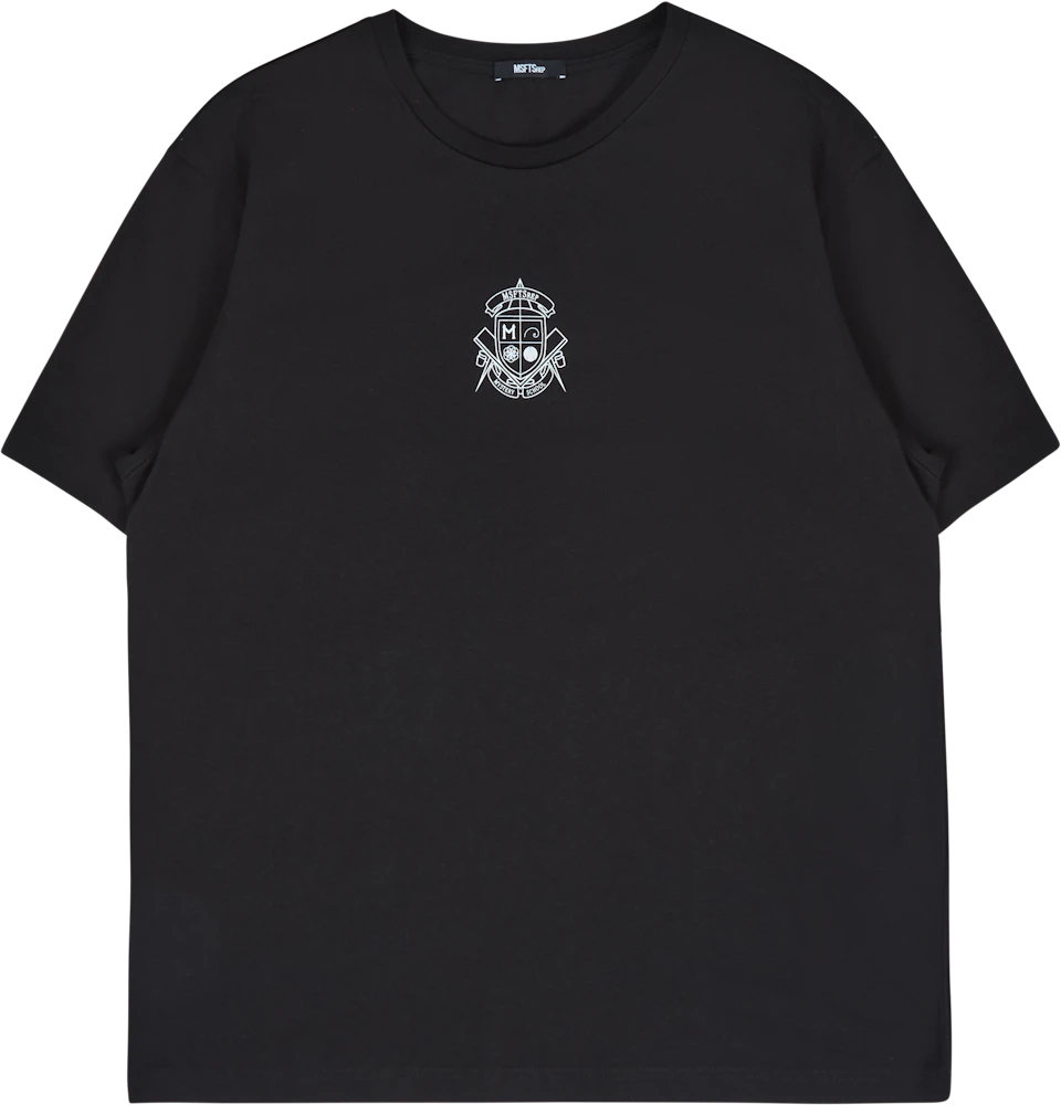 T-shirt Mystery School Crest R Black