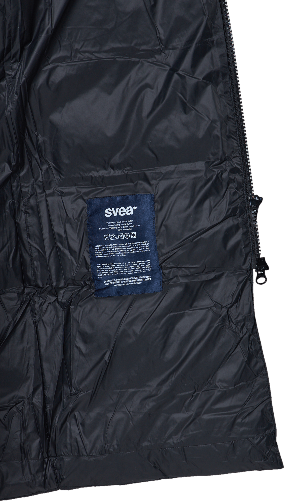 Long Beltet Coat Black - Bild 6