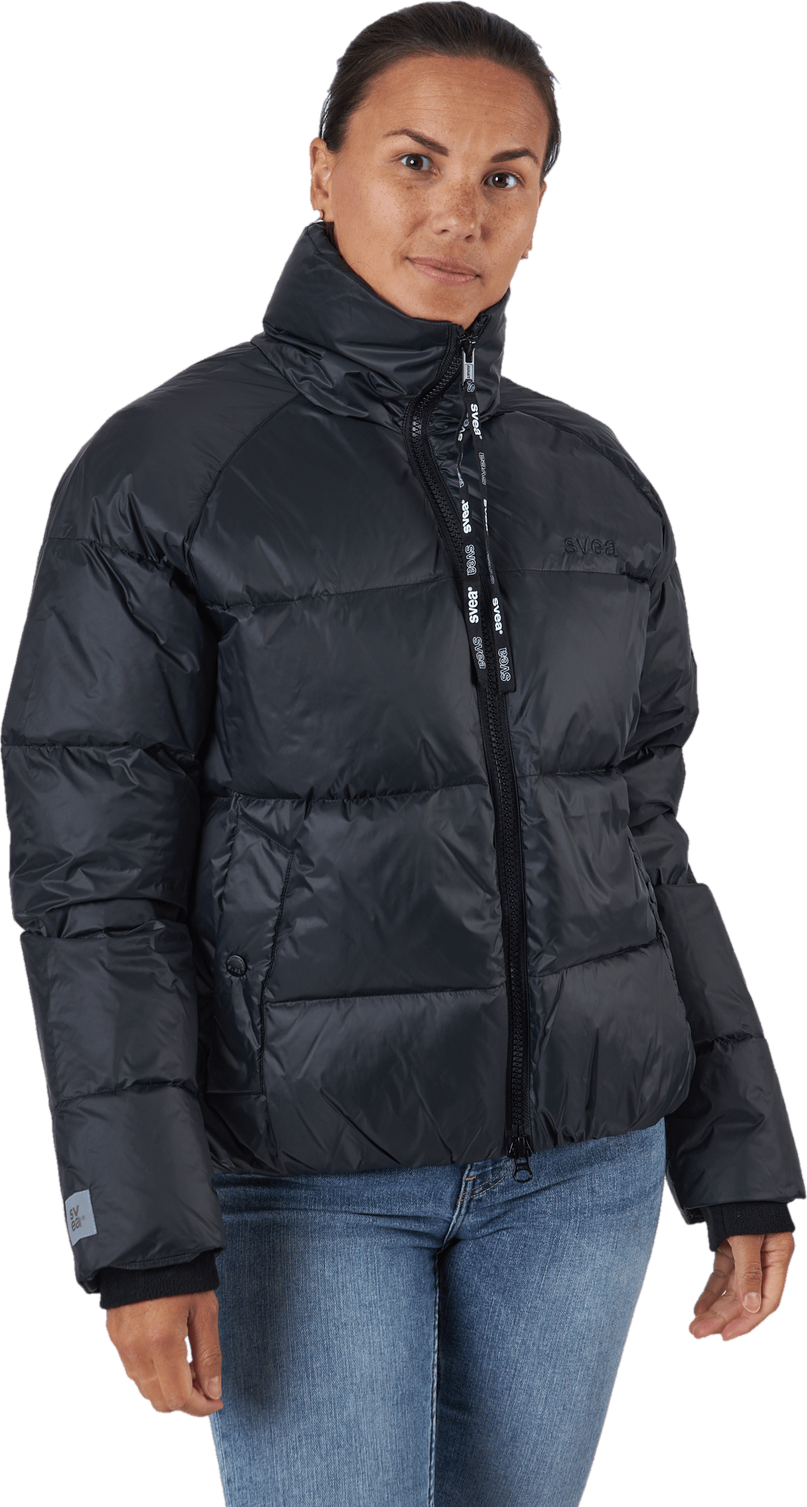 Volume Puffer Jacket Black