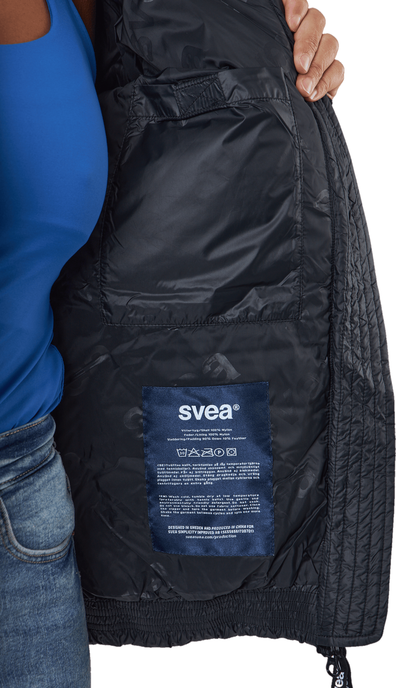 Volume Puffer Jacket Black - Bild 8