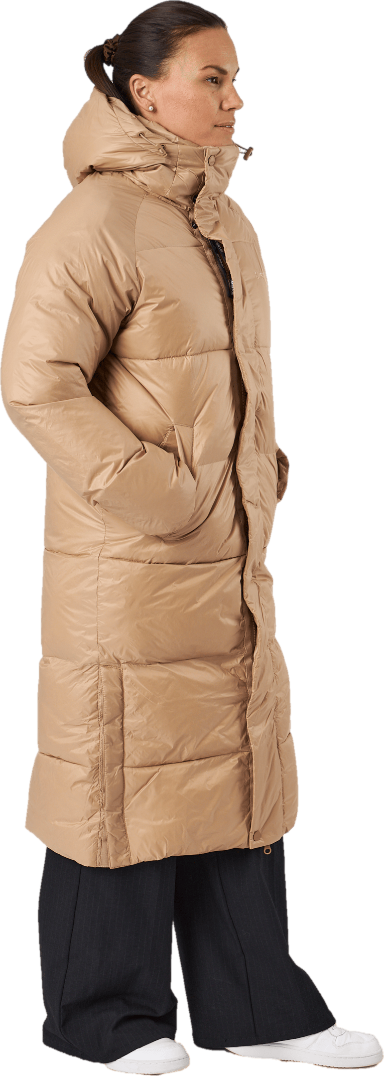 Loose Hood Coat Camel Brown - Bild 2