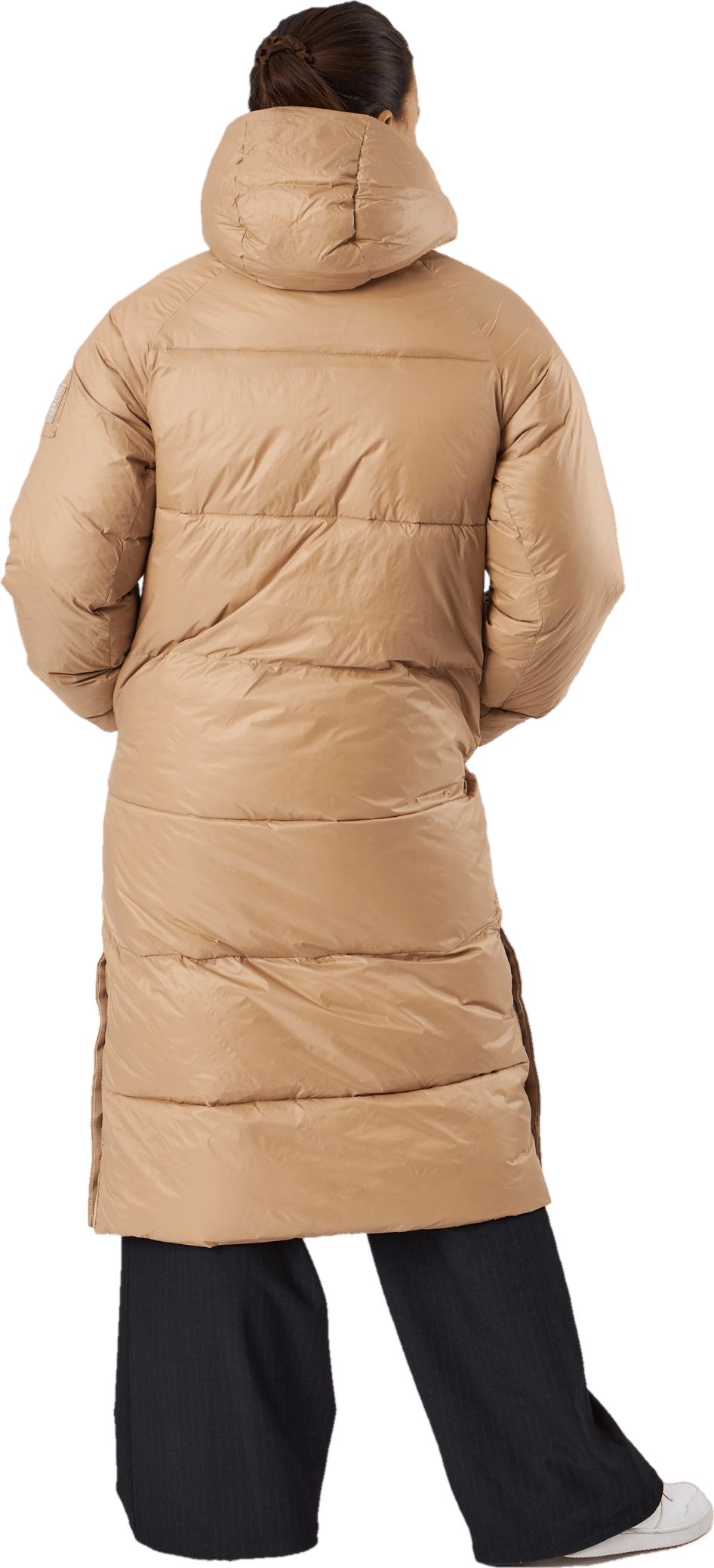 Loose Hood Coat Camel Brown - Bild 3