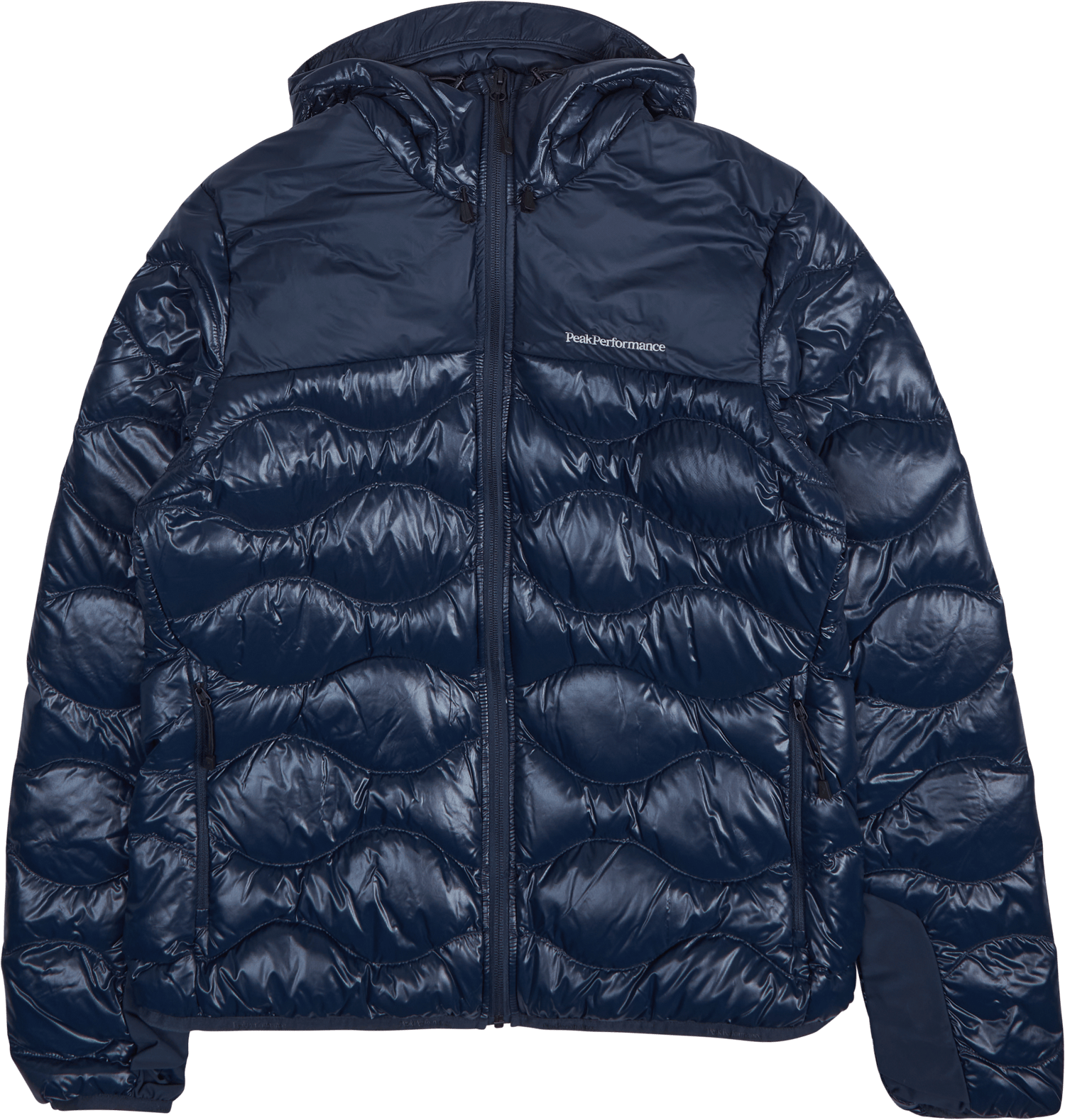 W Helium Glacier Hood Jacket blue