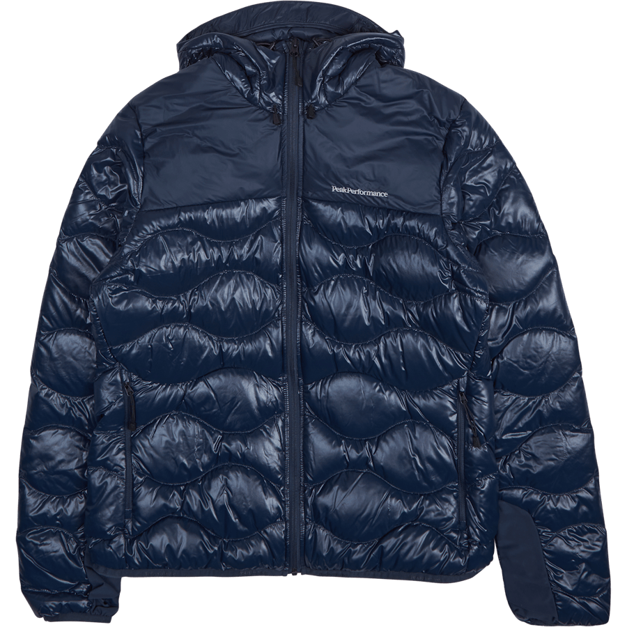 W Helium Glacier Hood Jacket blue
