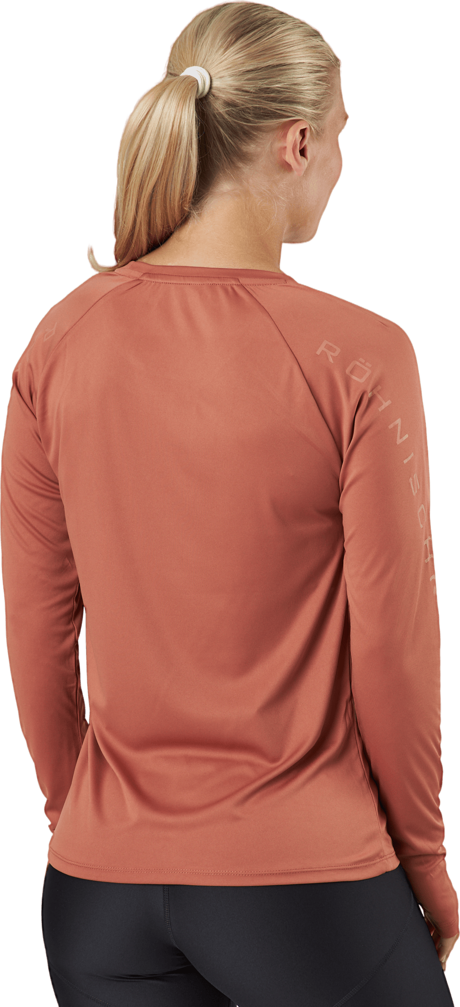 Active Logo Long Sleeve Copper Brown - Bild 3