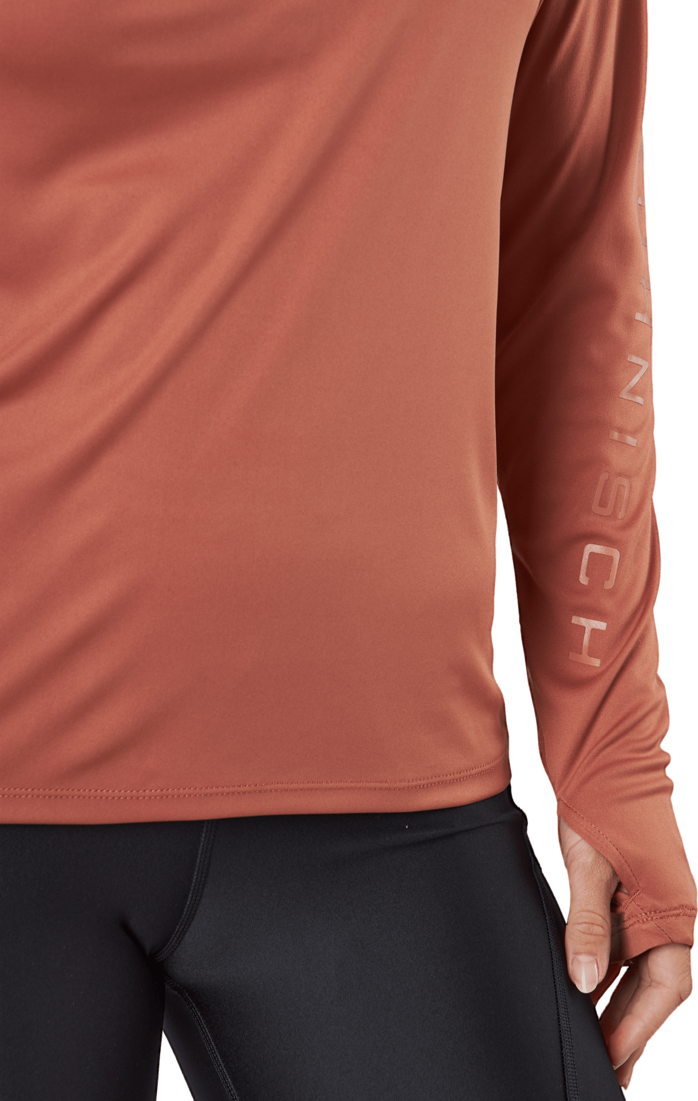 Active Logo Long Sleeve Copper Brown - Bild 4