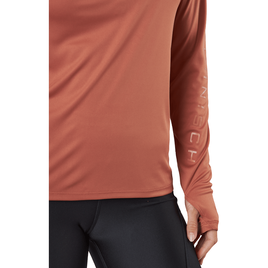 Active Logo Long Sleeve Copper Brown - Bild 4