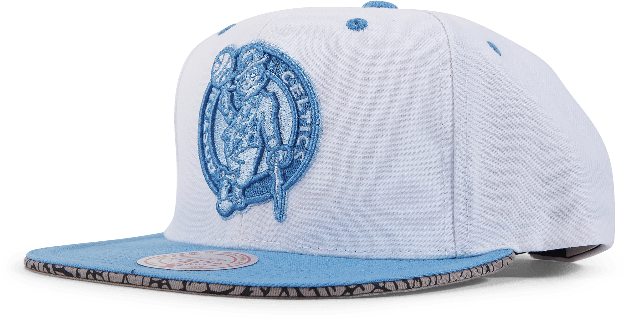Celtics Three Collection Snapback, Unisex, Ropa, Sombreros y gorras, Blanco/Azul, ONESIZE