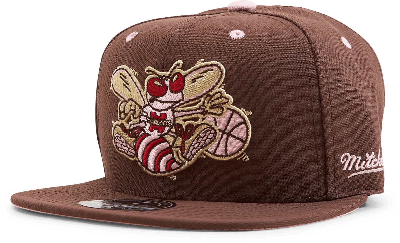 Hornets Brown Sugar Bacon Fitted HWC, Unisex, Kleding, Hoeden en petten, Bruin, 7 3/4 – 62cm