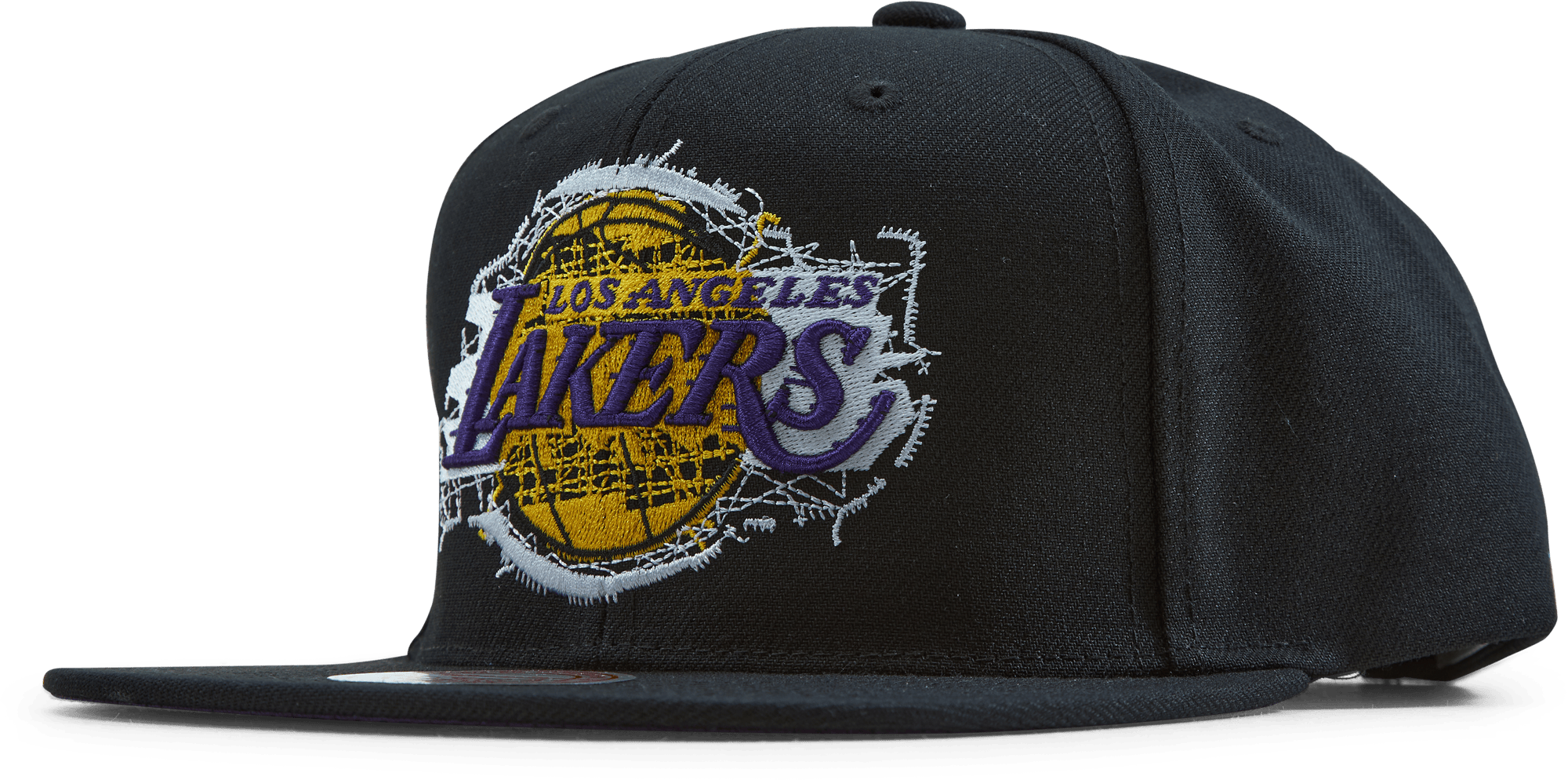 Lakers Embroidery Glitch Snapback