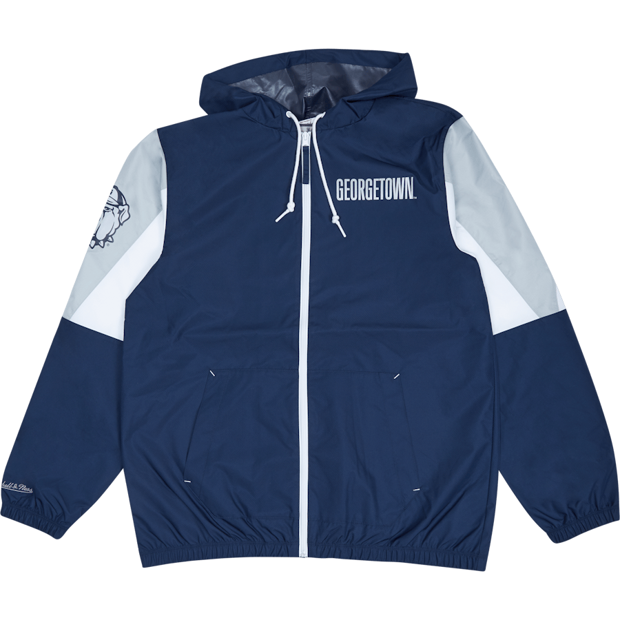 Hoyas Throw It Back Full Zip Windbreak