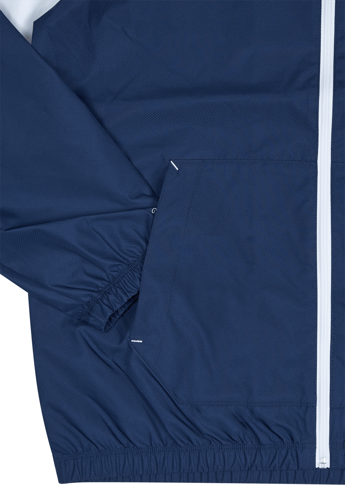 Hoyas Throw It Back Full Zip Windbreak - Bild 4