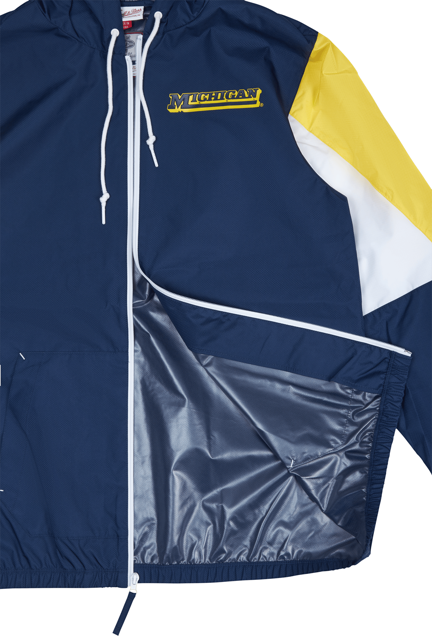 Michigan Throw It Back Full Zip Windbreak - Bild 5