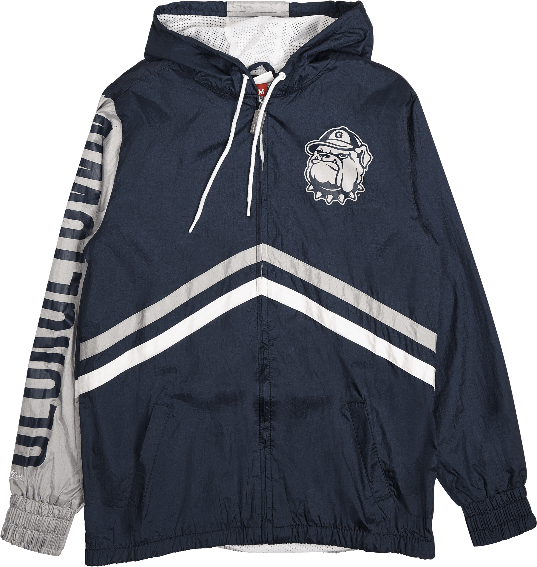 Hoyas Undeniable Full Zip Windbreaker, Male, Kleding, jassen, Blauw, M