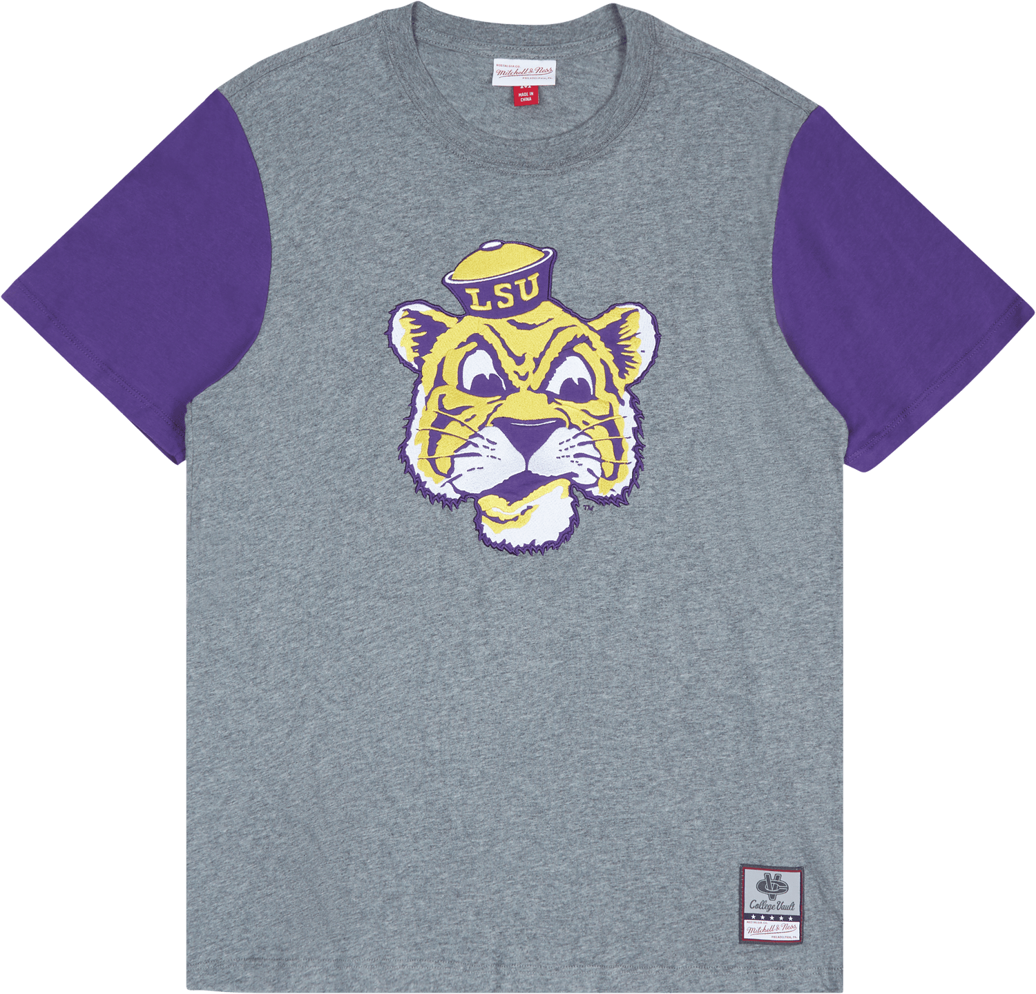 LSU Color Blocked Ss Tee