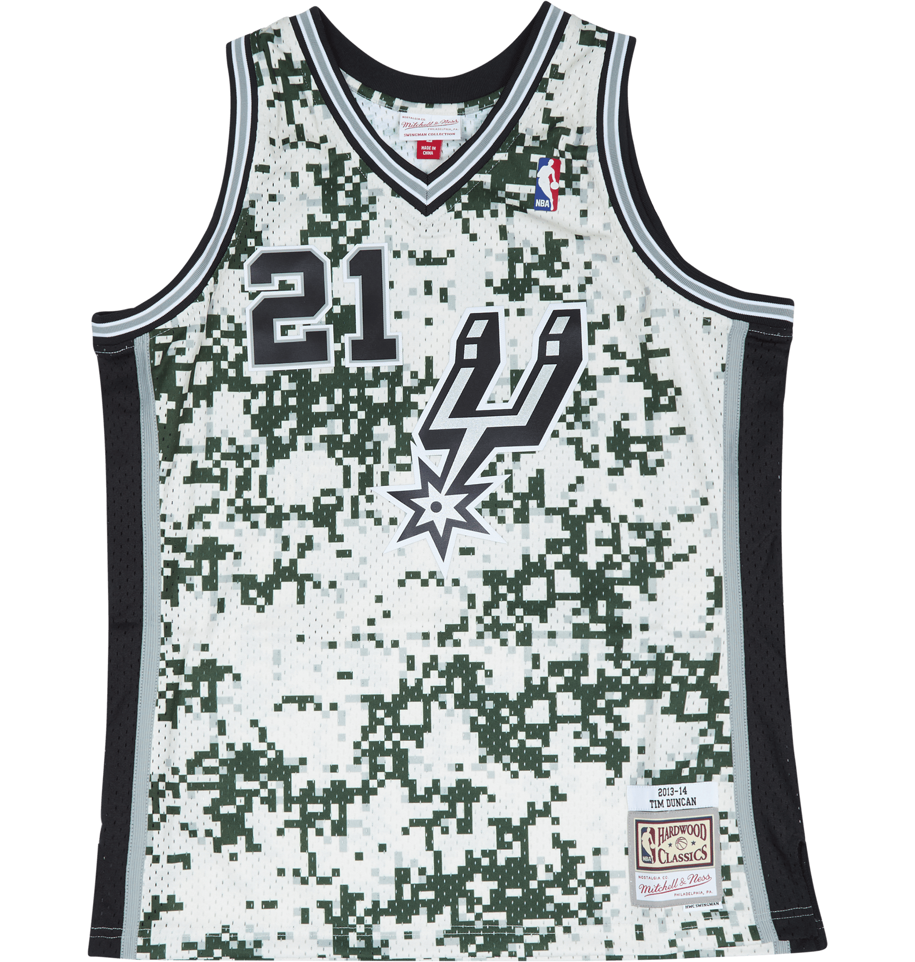 Spurs Swingman Jersey – Tim Duncan 2