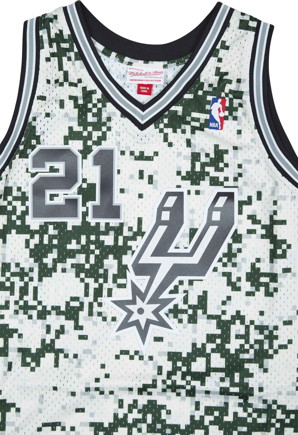 Spurs Swingman Jersey - Tim Duncan 2 - Bild 3