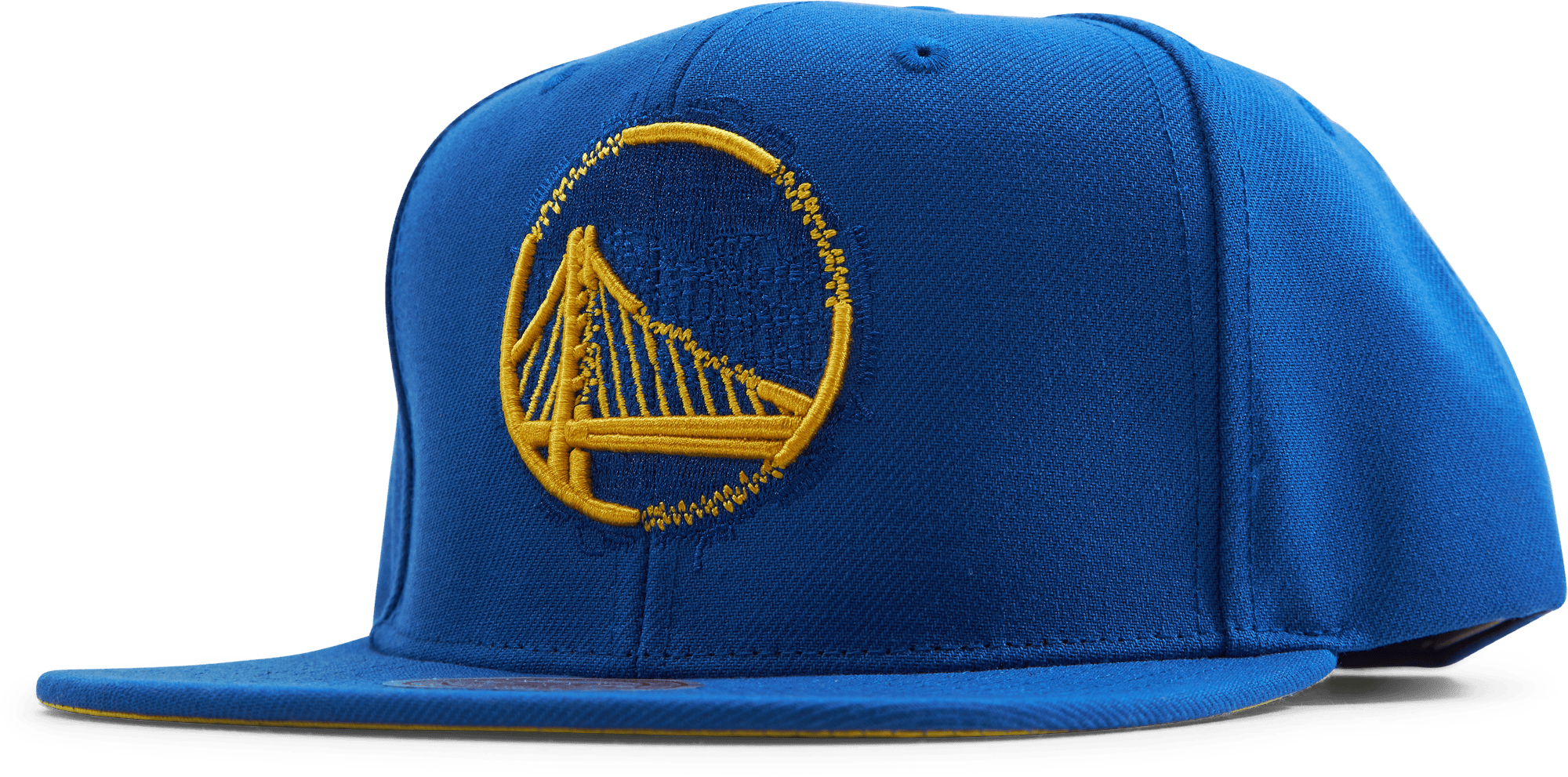 Warriors Embroidery Glitch Snapback
