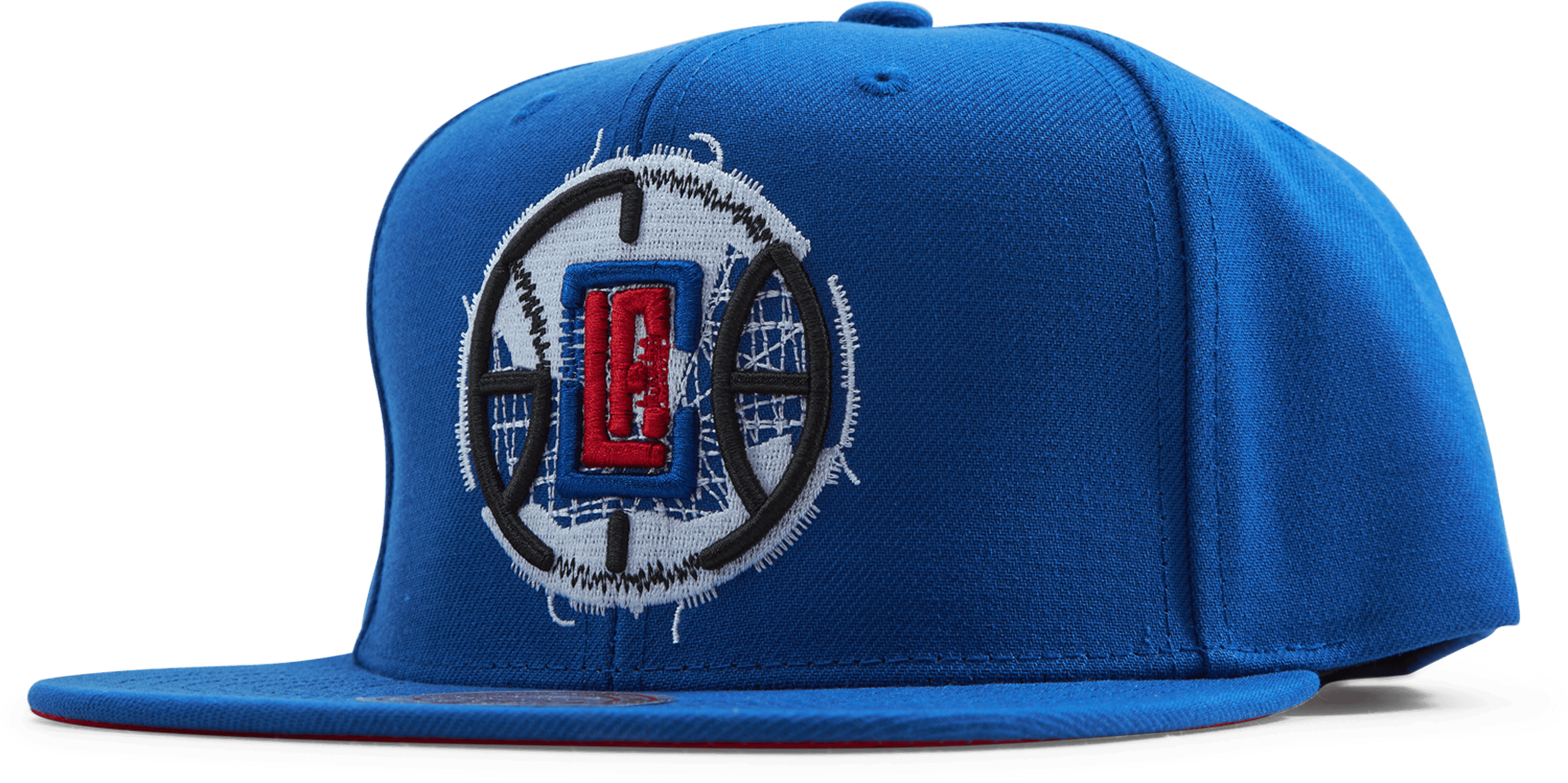 Clippers Embroidery Glitch Snapback
