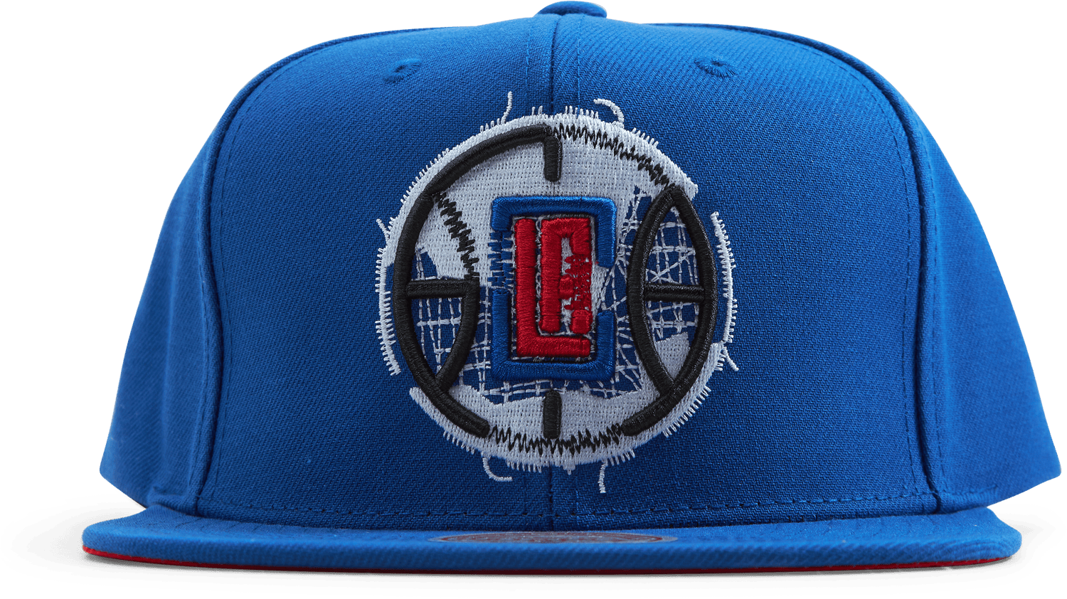 Clippers Embroidery Glitch Snapback - Bild 5
