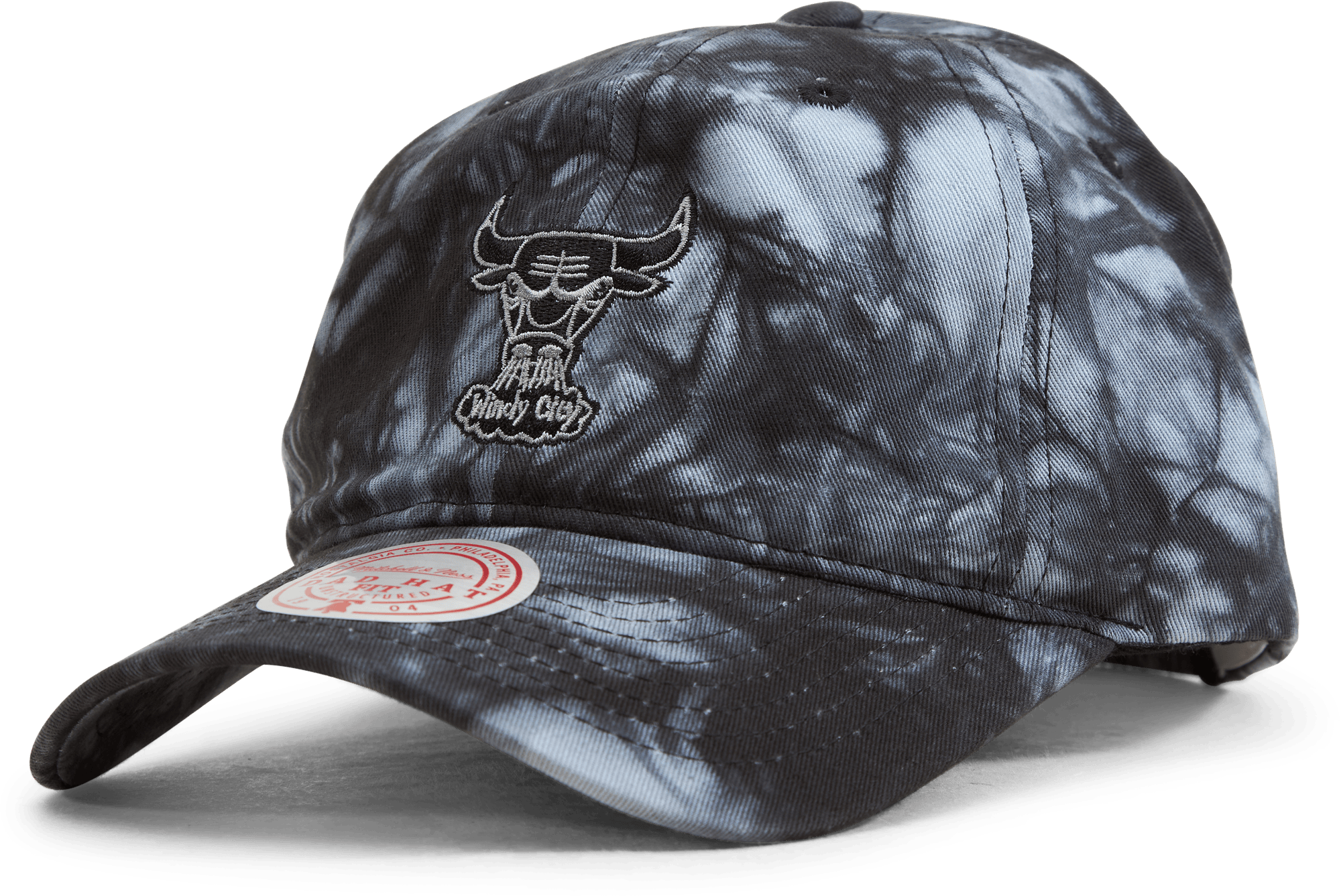 Bulls Scrunch Tie Dye Dad Hat HWC