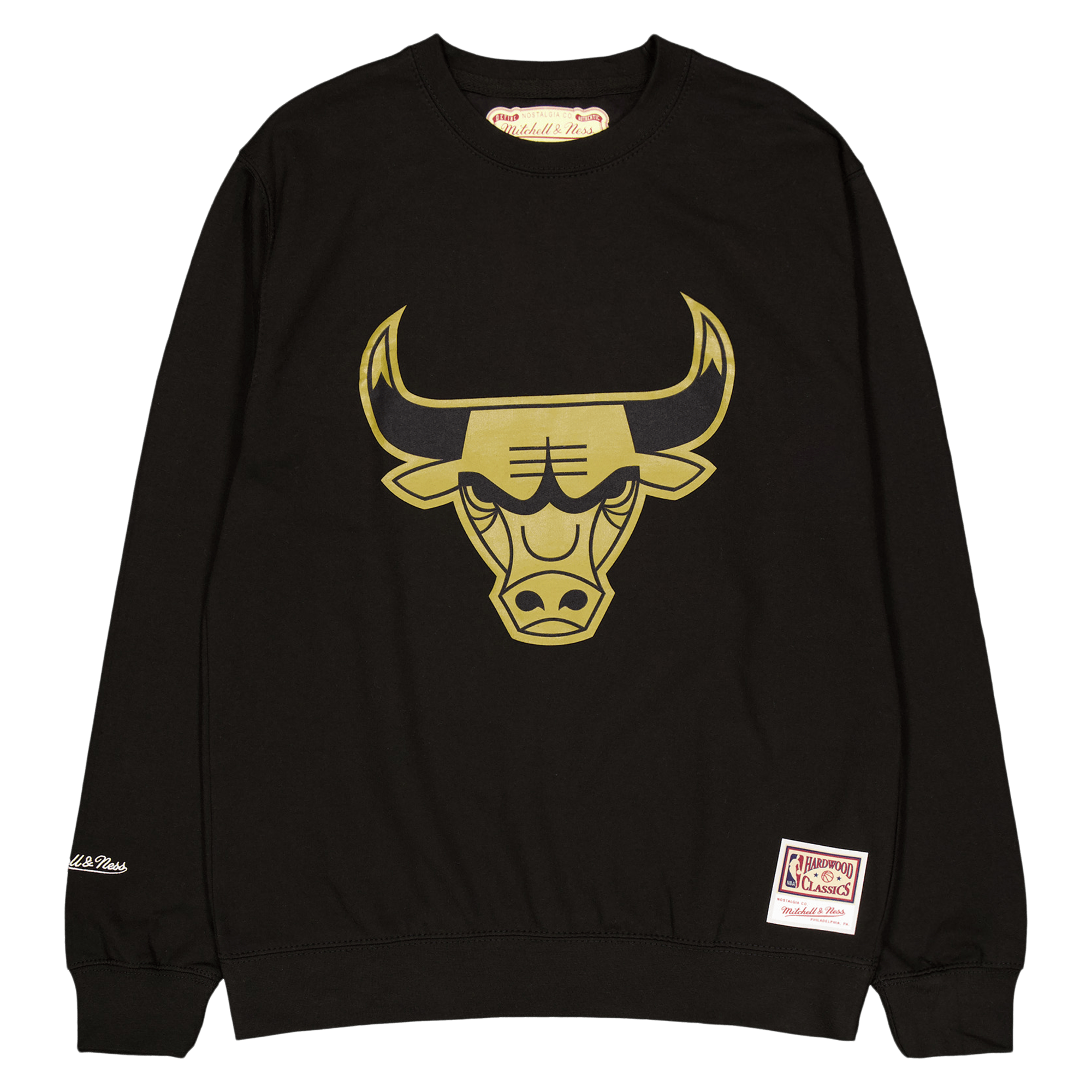 Bulls Gold Team Logo Crew