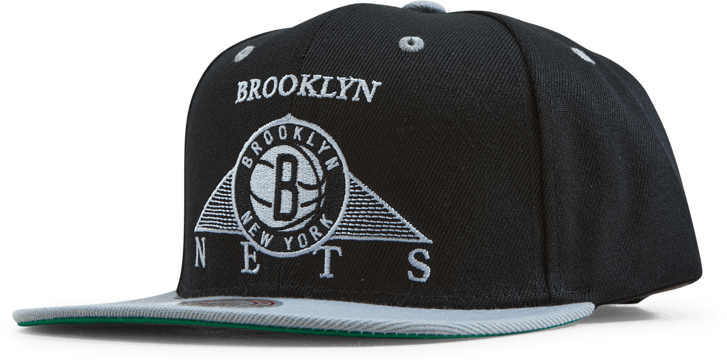 Nets Monument Snapback, Unisex, Apparels, Hats & Caps, Black, ONESIZE