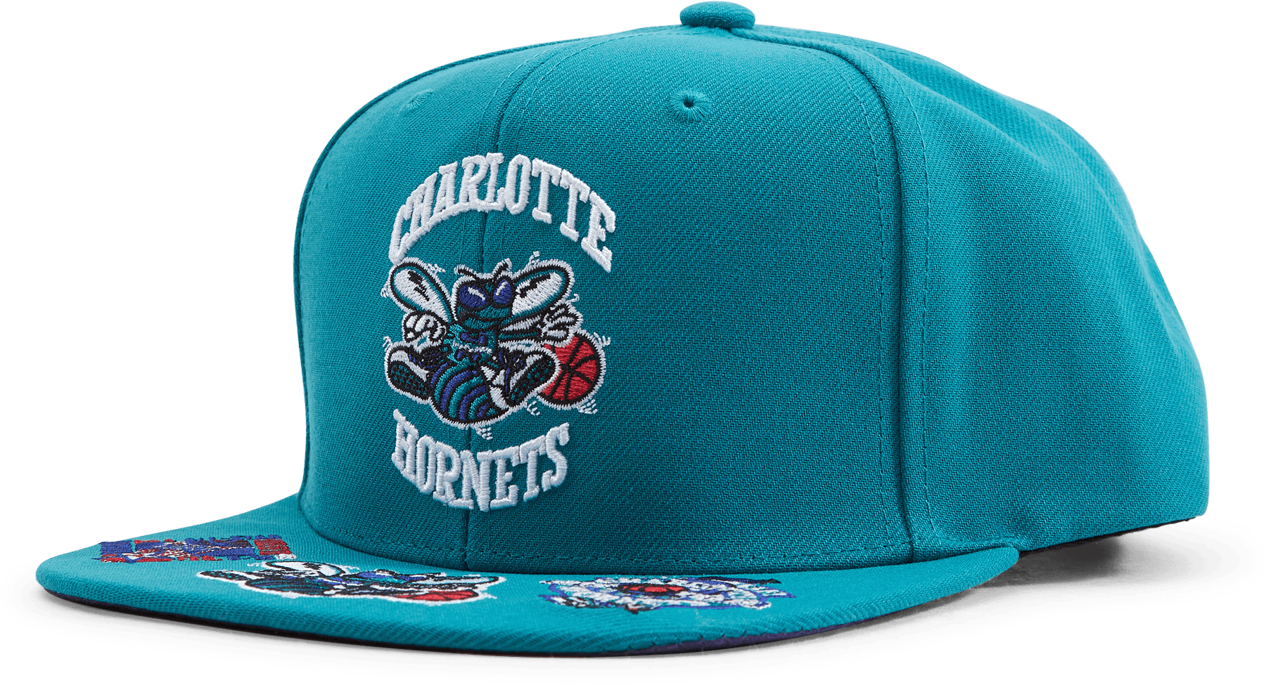 Hornets Front Face Snapback HWC