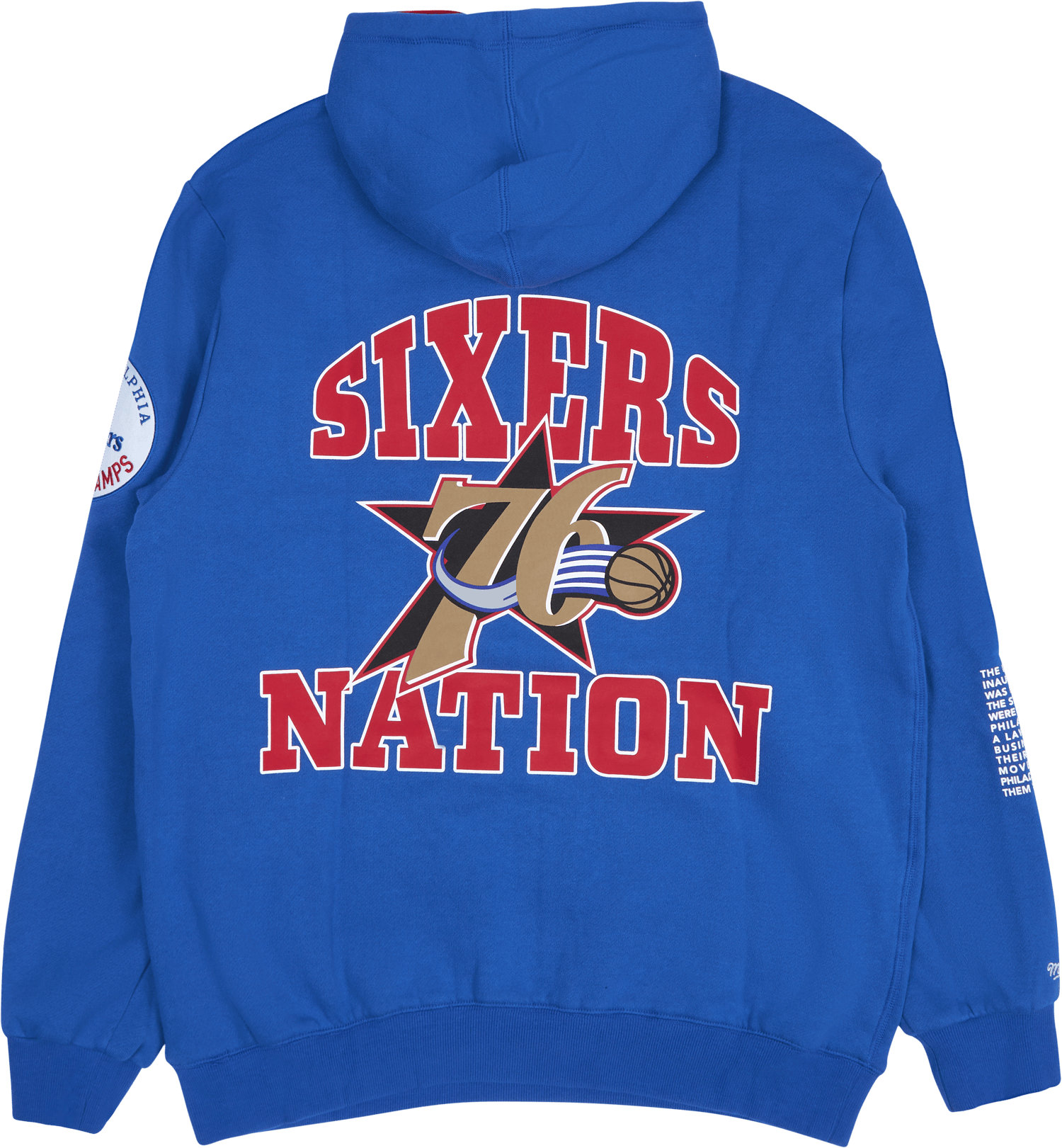 76ers Team Origins Fleece Hoodie - Bild 2