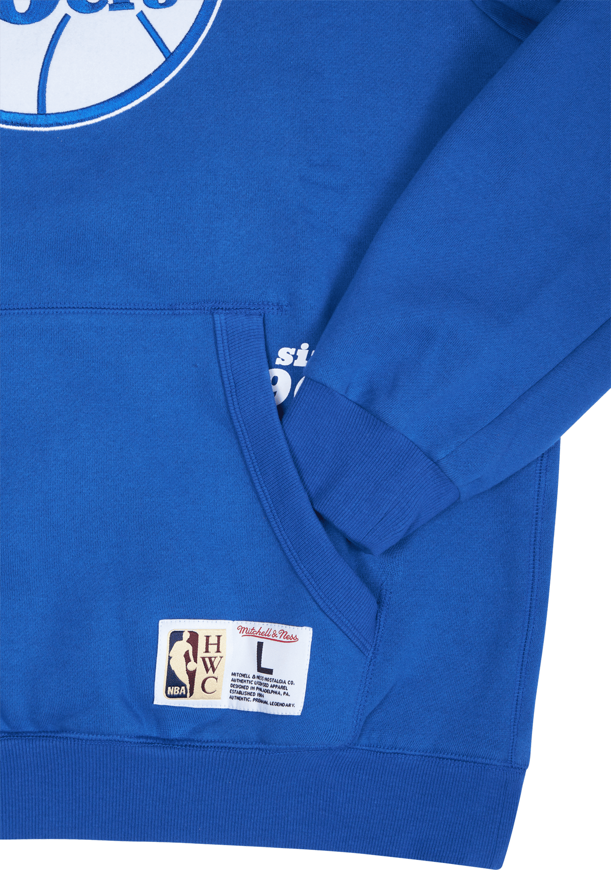 76ers Team Origins Fleece Hoodie - Bild 4